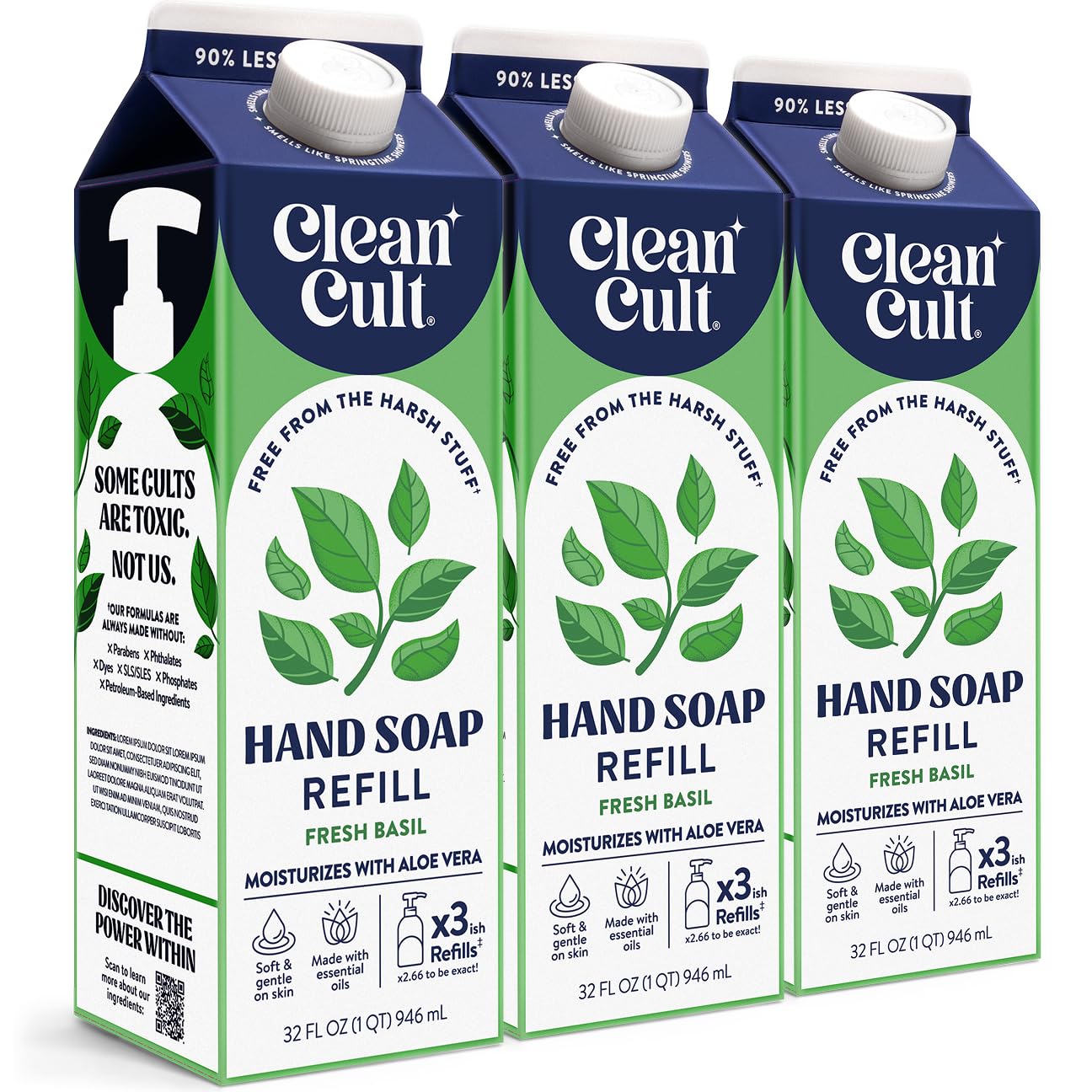 Liquid Hand Soap Refill (96 Fl Oz)