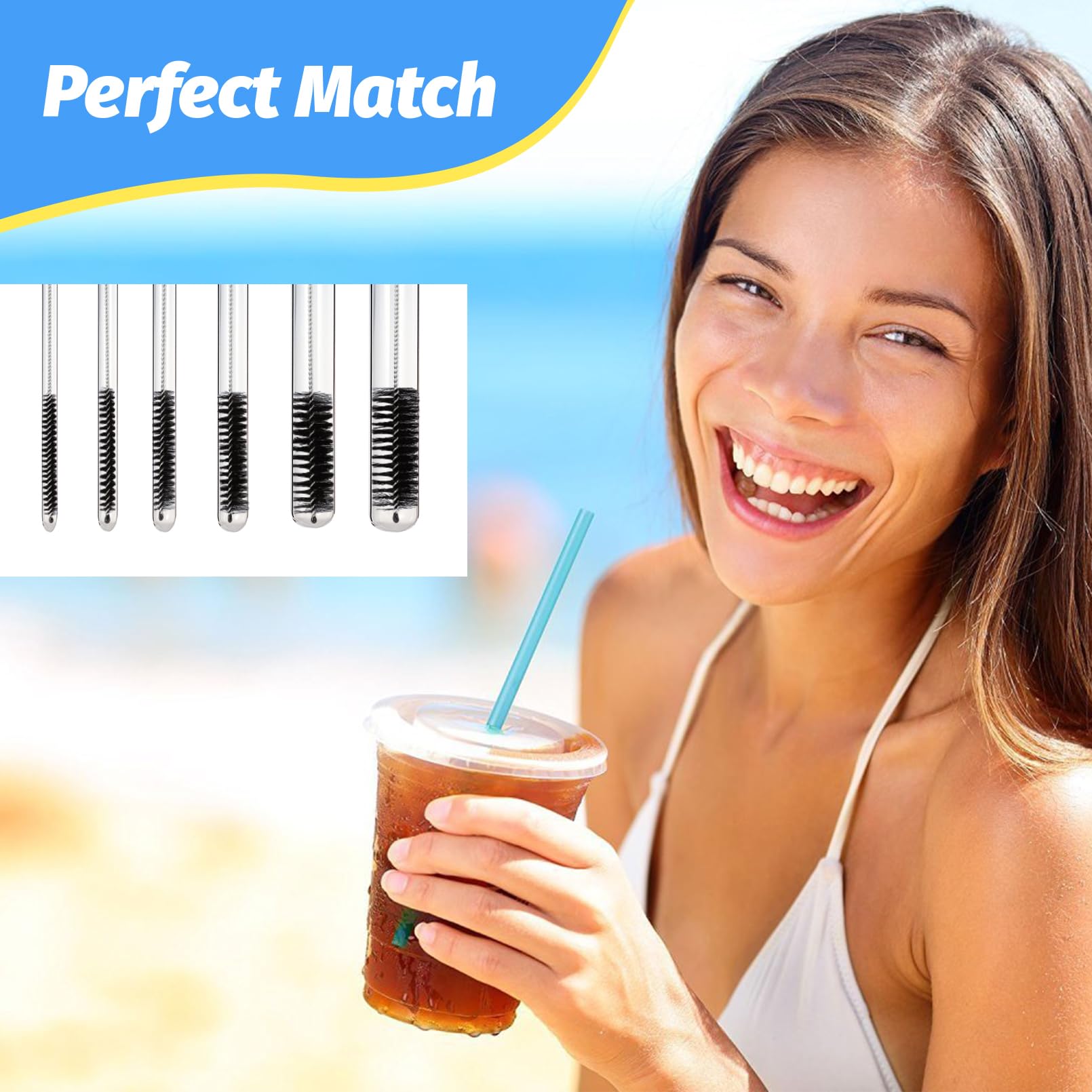16PCS Long Tube Cleaner Set (16 Count)