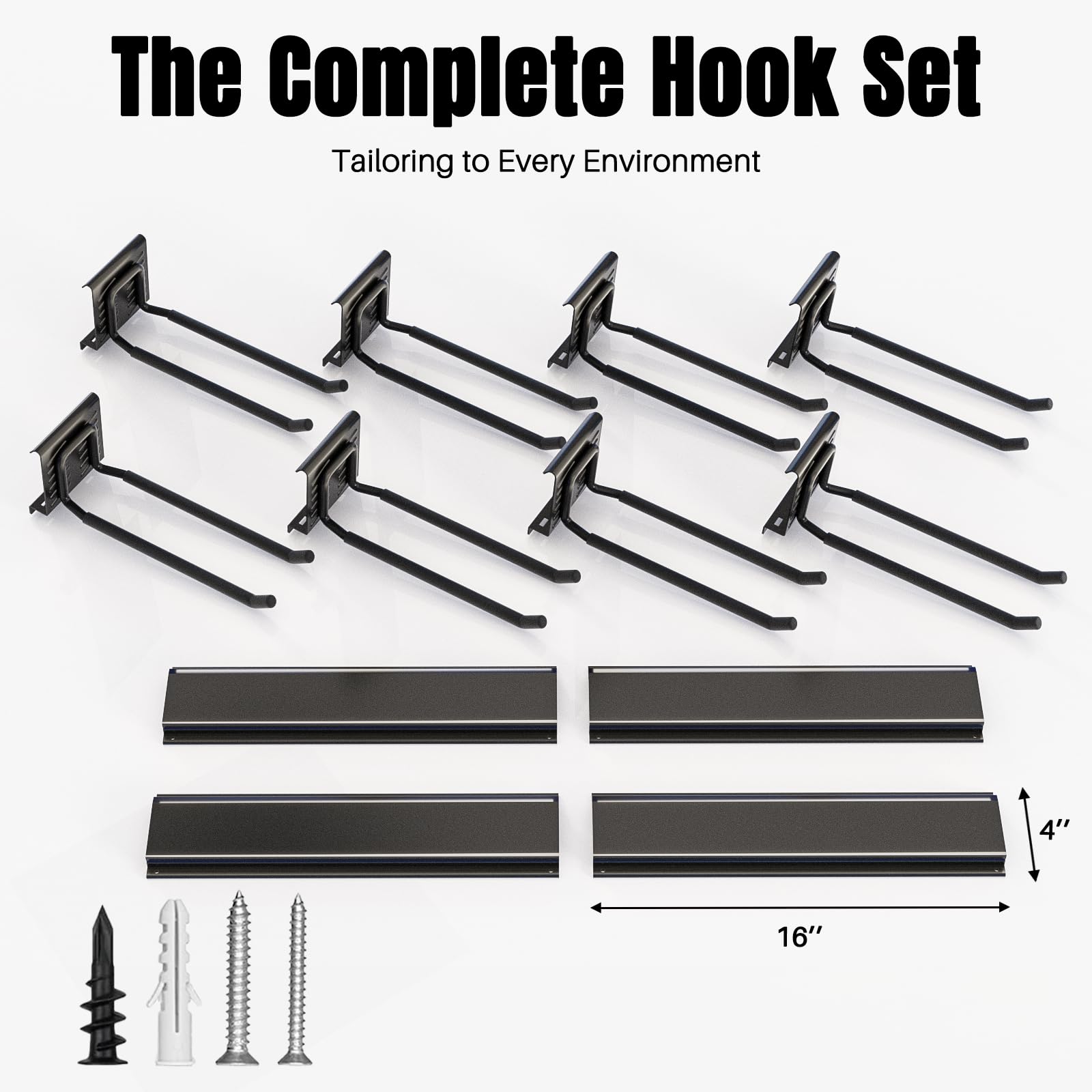 Garage Garden Tool Organizer Wall Mount