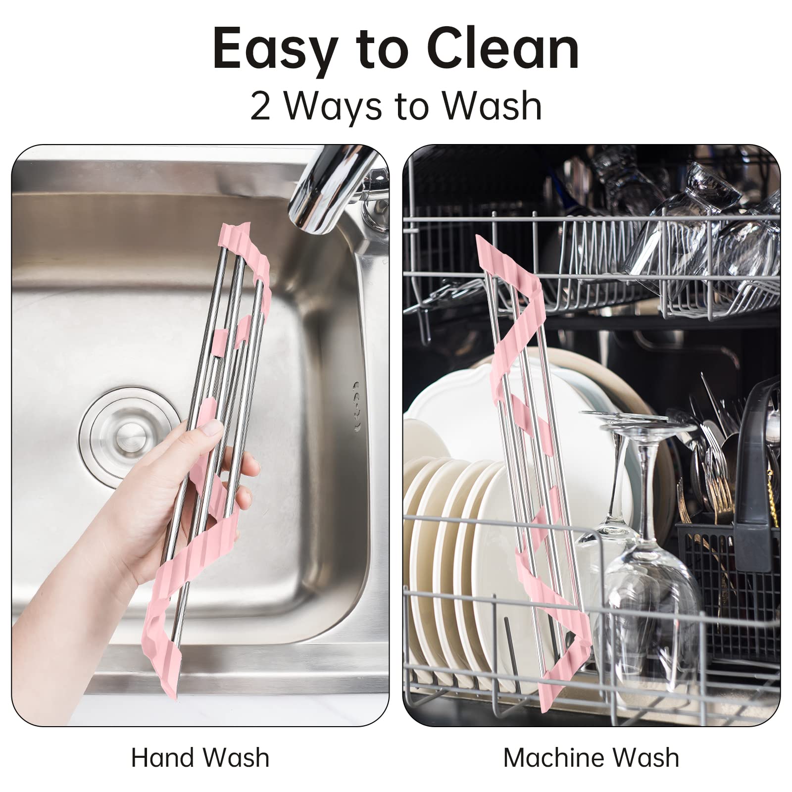 Triangle Foldable Dish Drying Rack