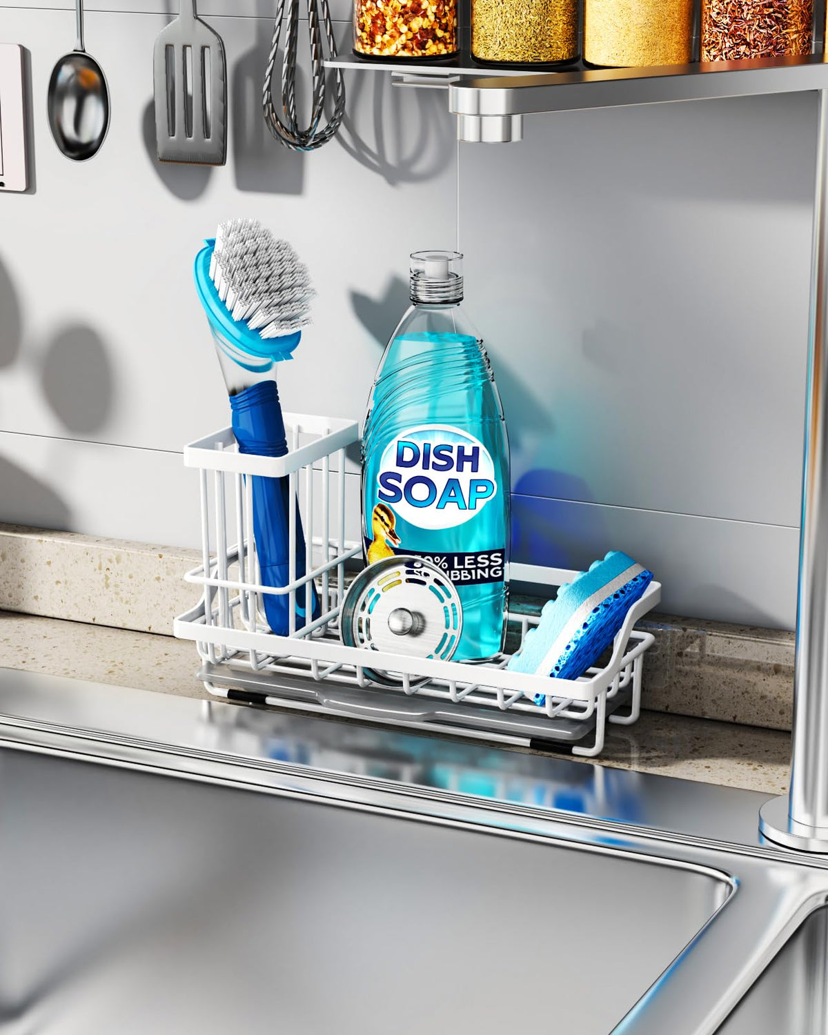 Sponge Holder for Kitchen Sink