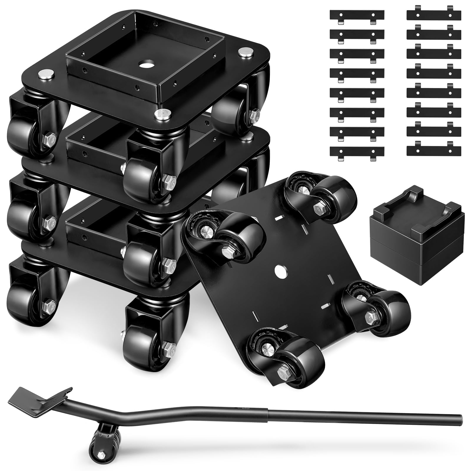 Upgraded Furniture Dolly with 4 Wheels (4 Count)