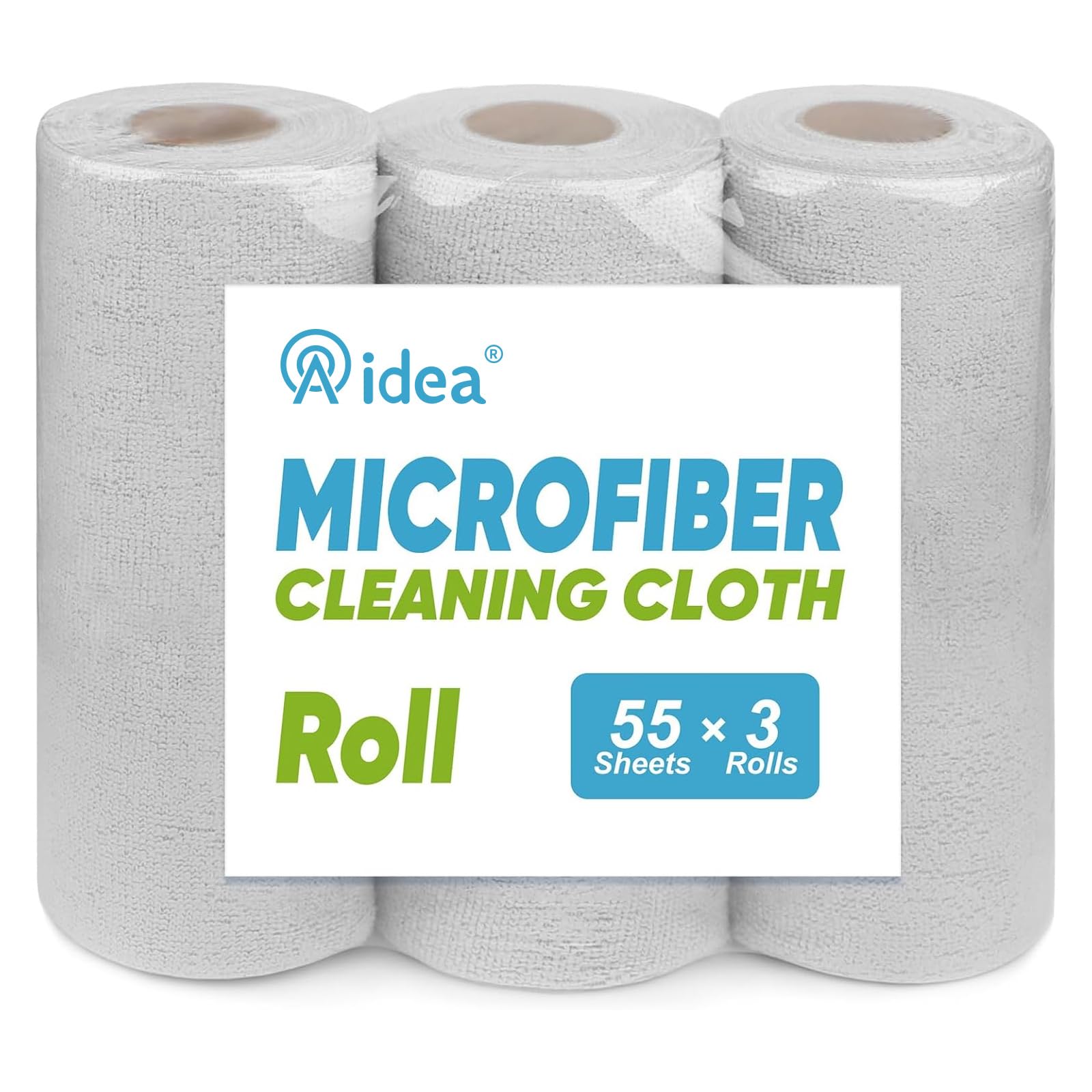 Microfiber Cleaning Cloth 165 Sheets 3 Roll (165 Count) - ModHome Supplies