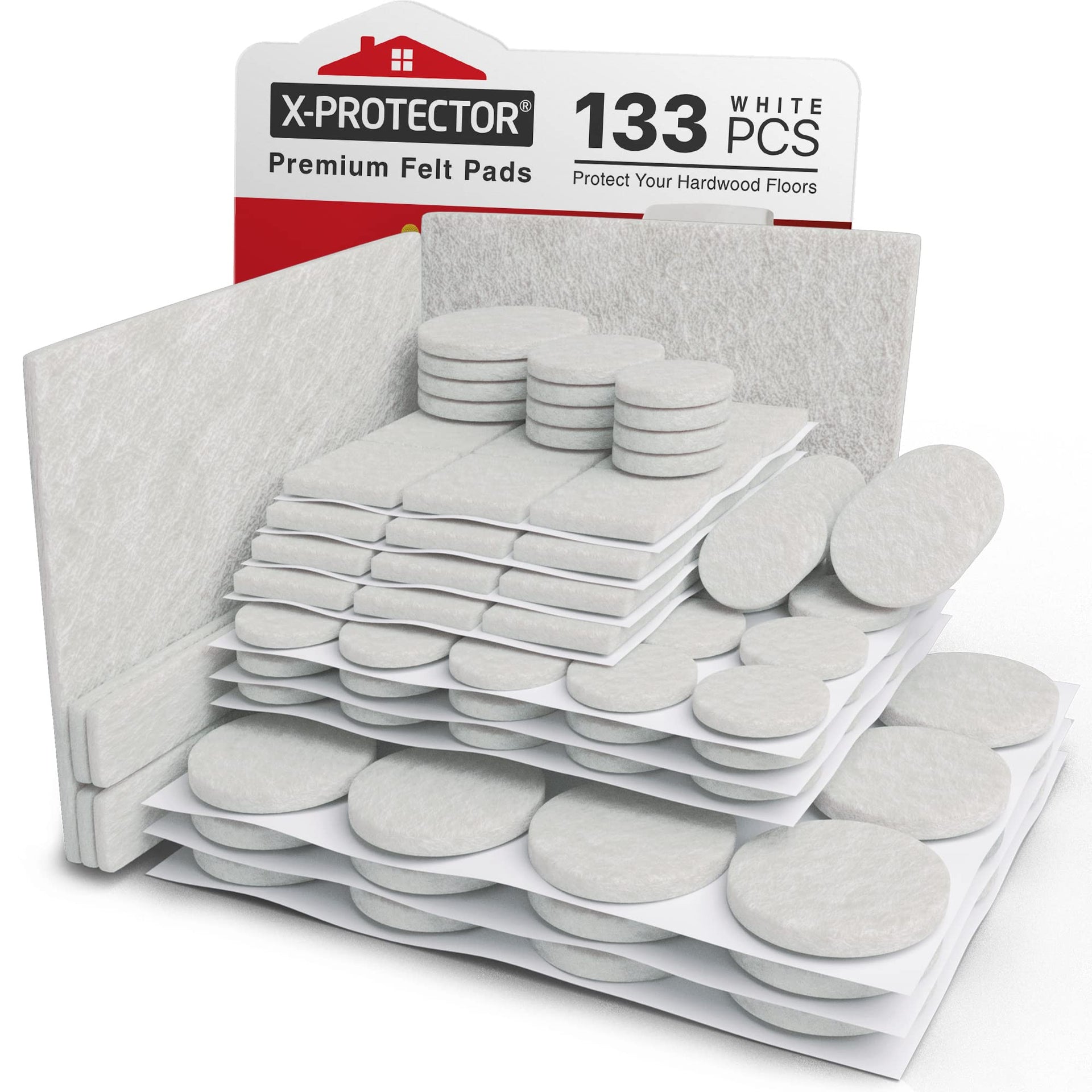 Felt Furniture Pads X (133 Count)