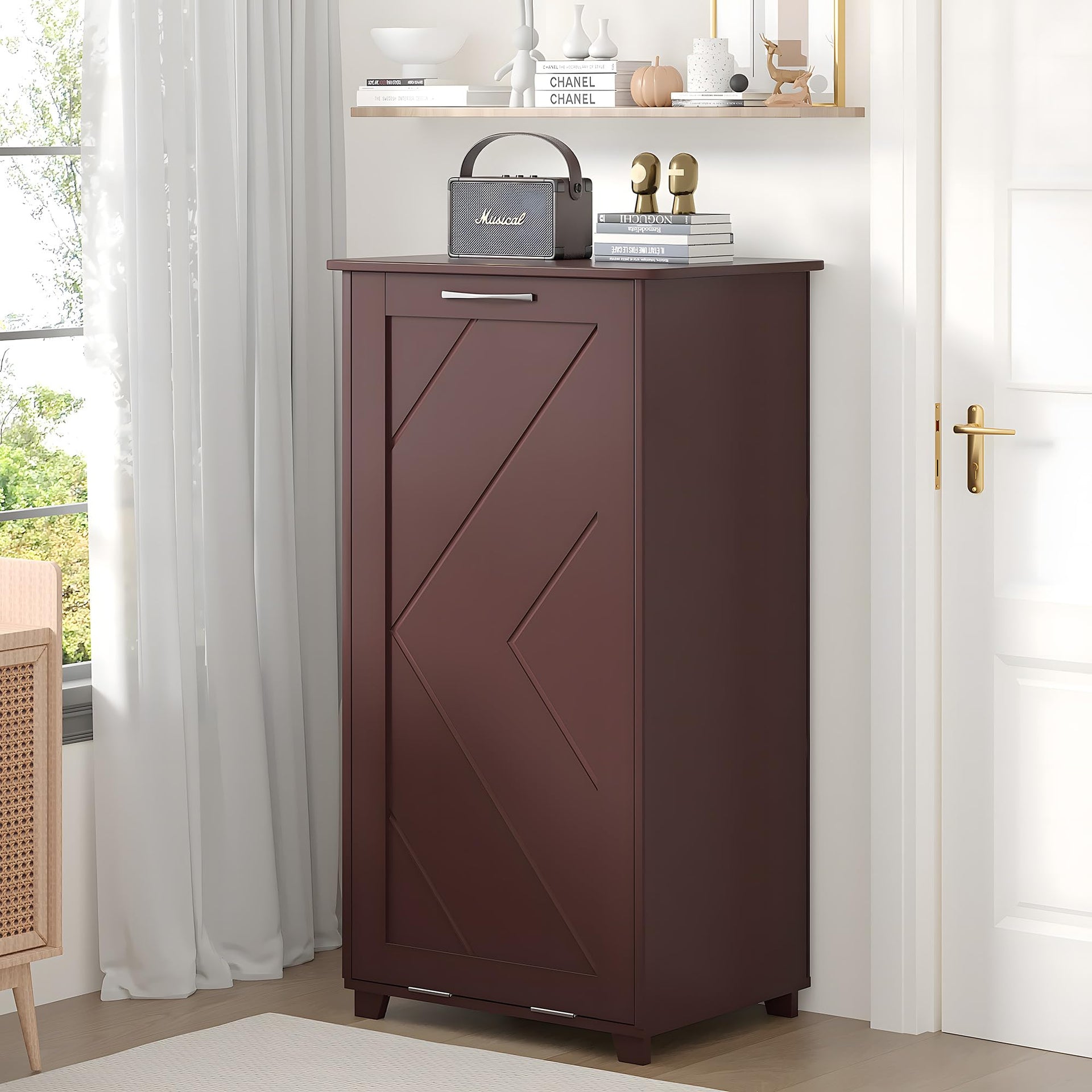 Tilt Out Kitchen Trash Bin Cabinet