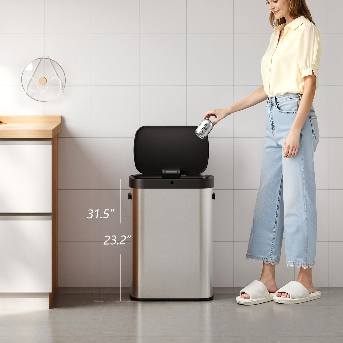 13 Gallon Trash Can
