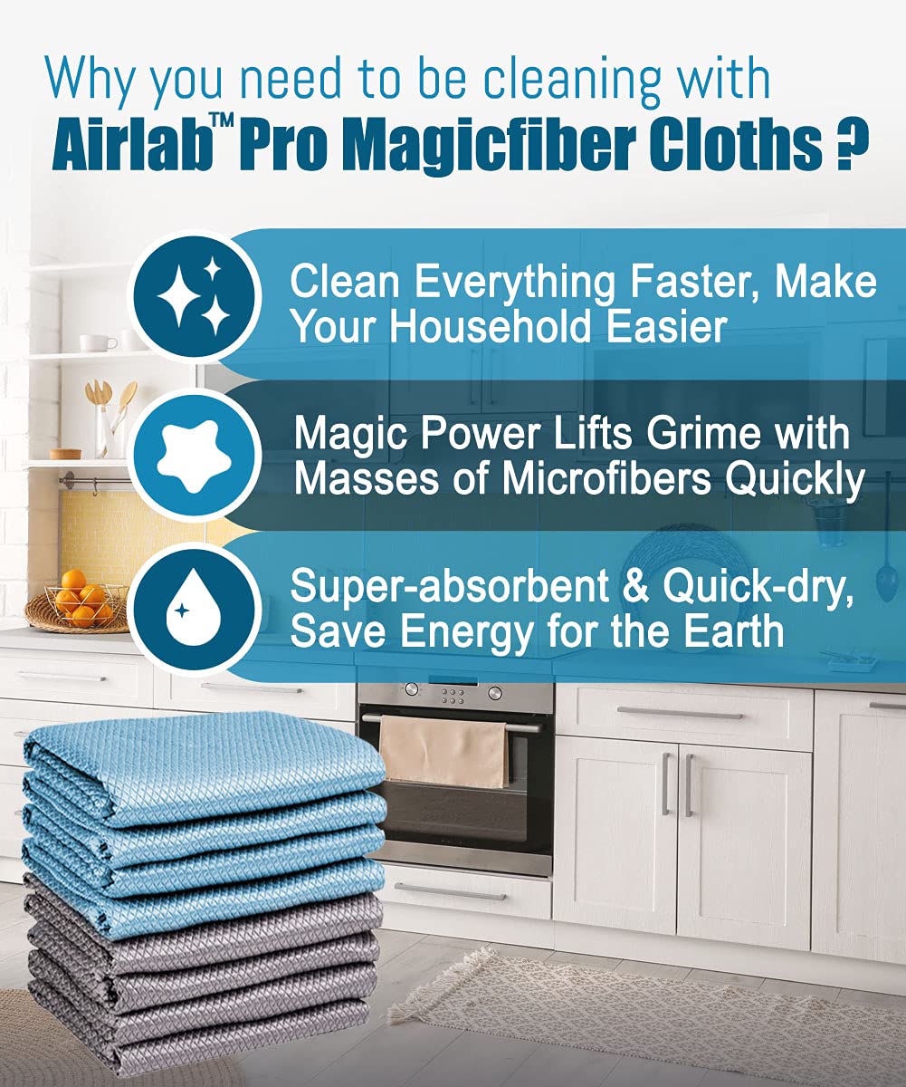 Glass Polishing Streak Free Miracle Cleaning Cloth (8 Count)
