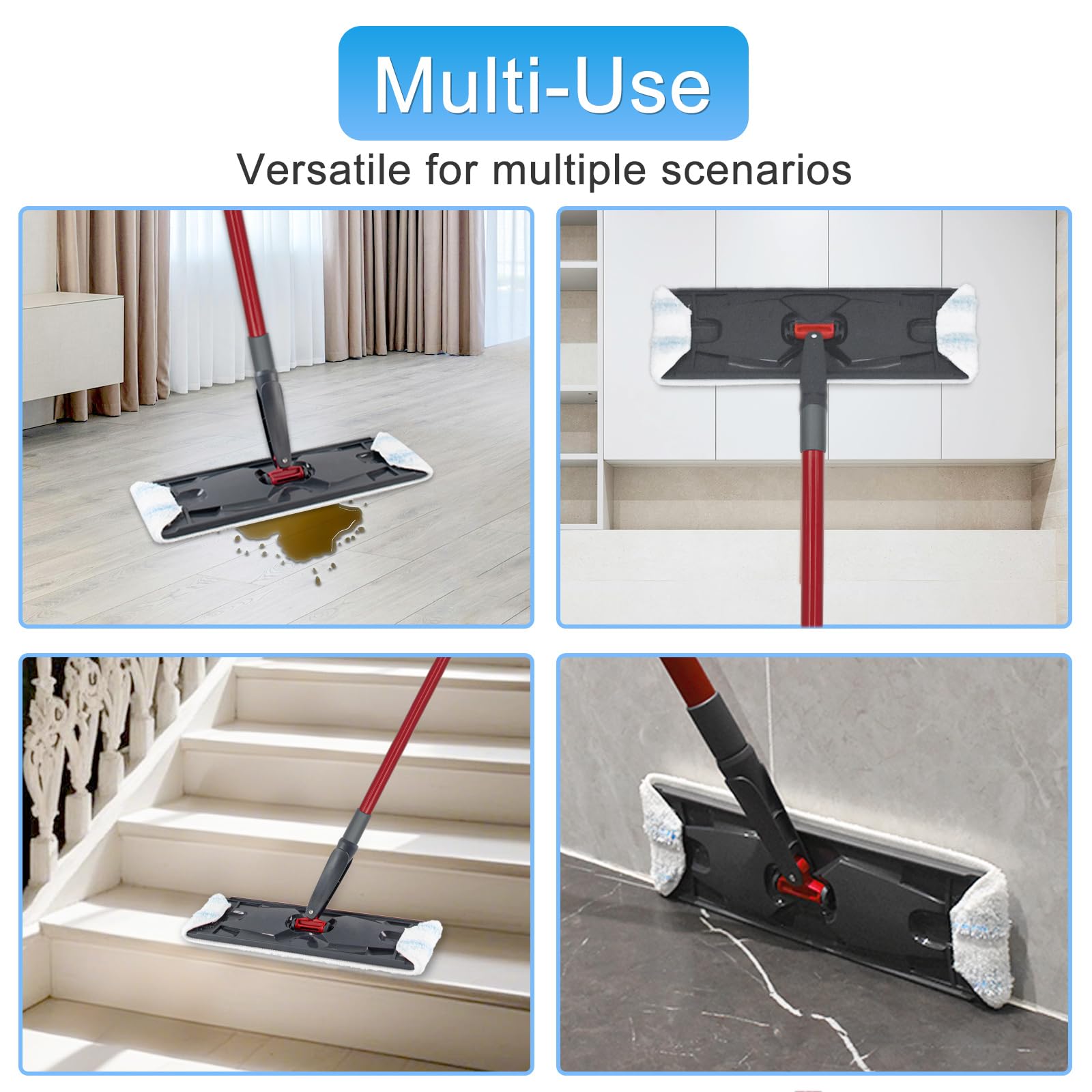 Mop Replacement Pads Compatible with O (3 Count)