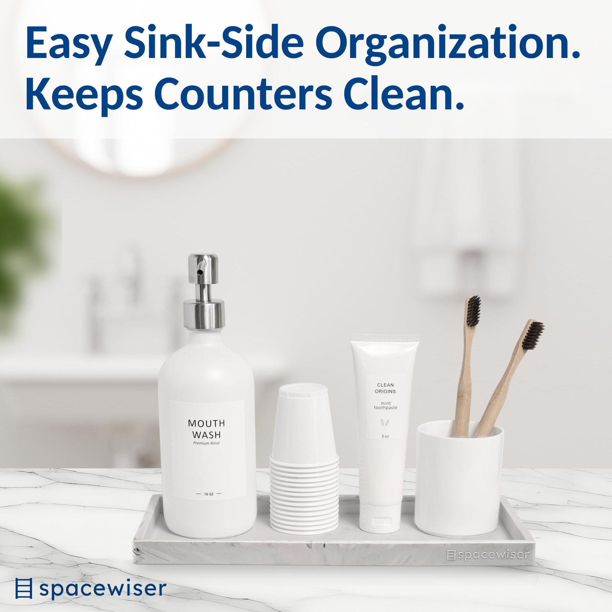 Silicone Countertop & Vanity Tray