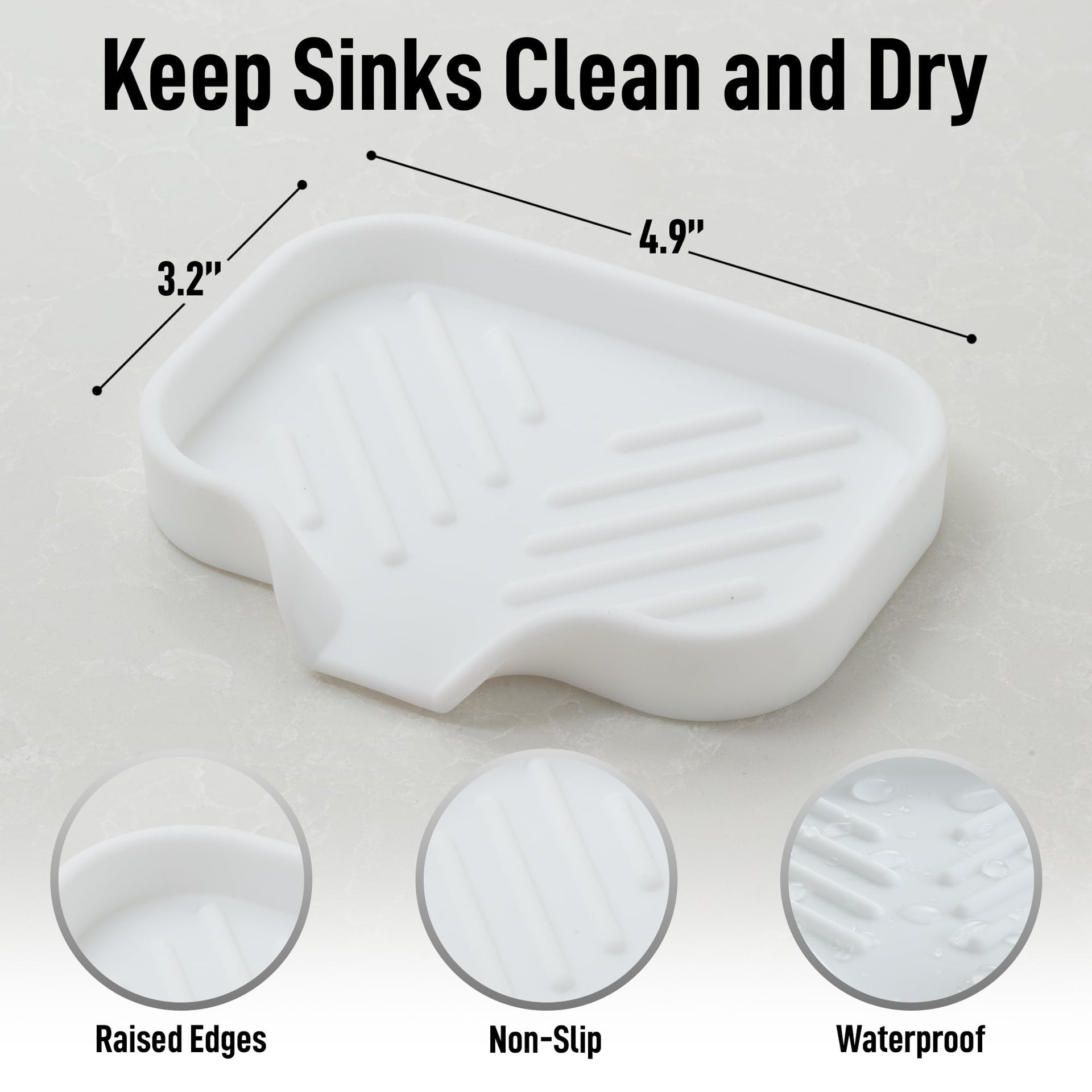 Small Silicone Sponge Holder