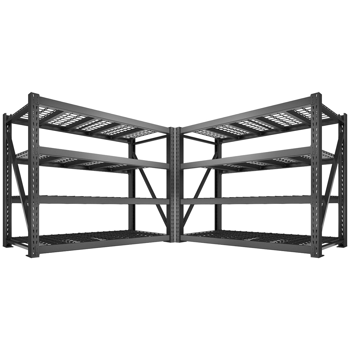 8000LBS Garage Shelving Heavy Duty (2 Count)