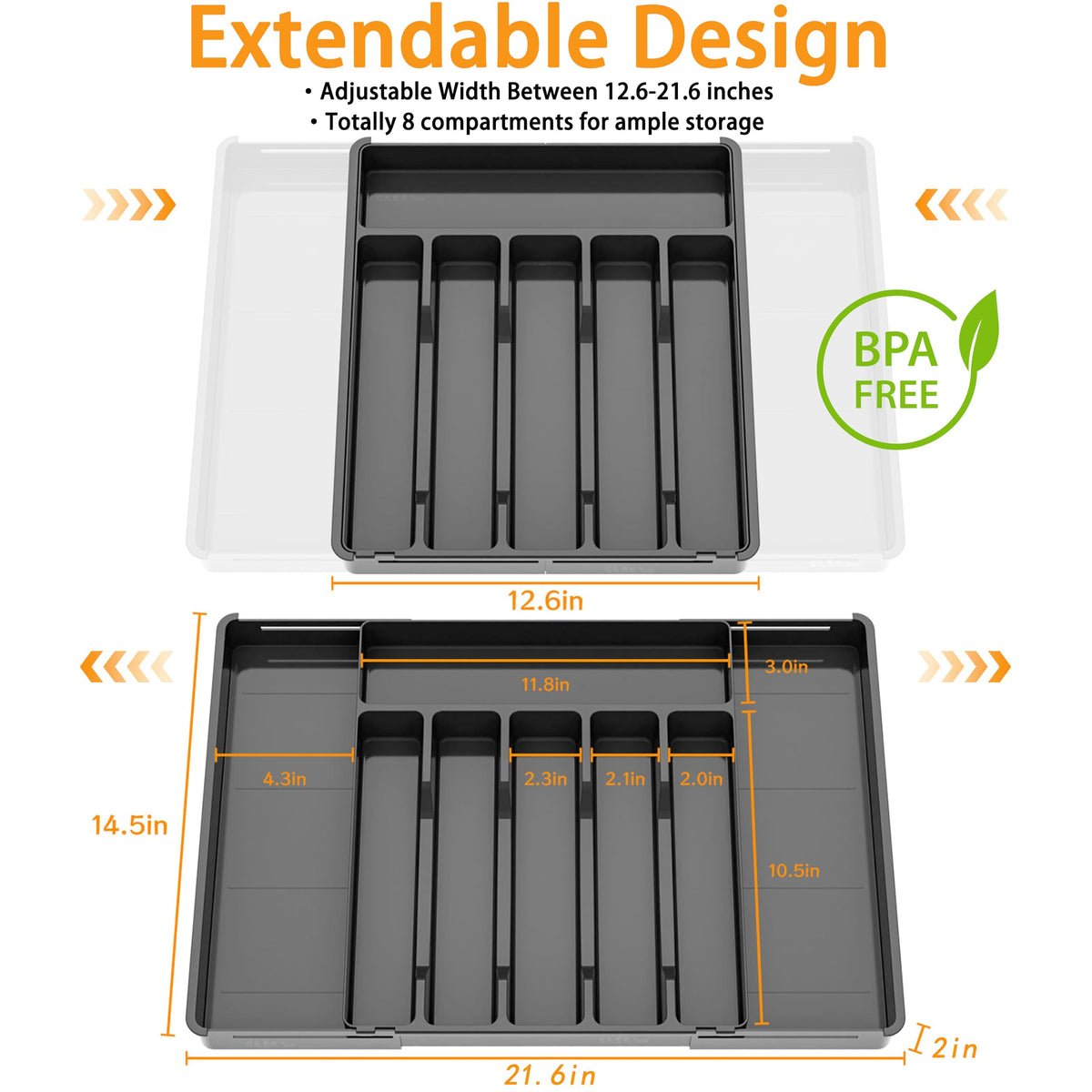 Silverware Drawer Organizer
