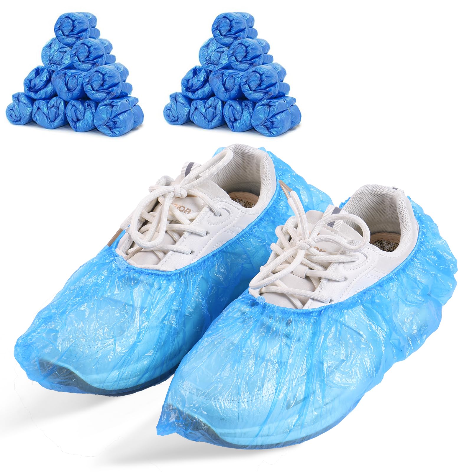 200 Pcs Shoe Covers Disposable Non Slip (200 Count)