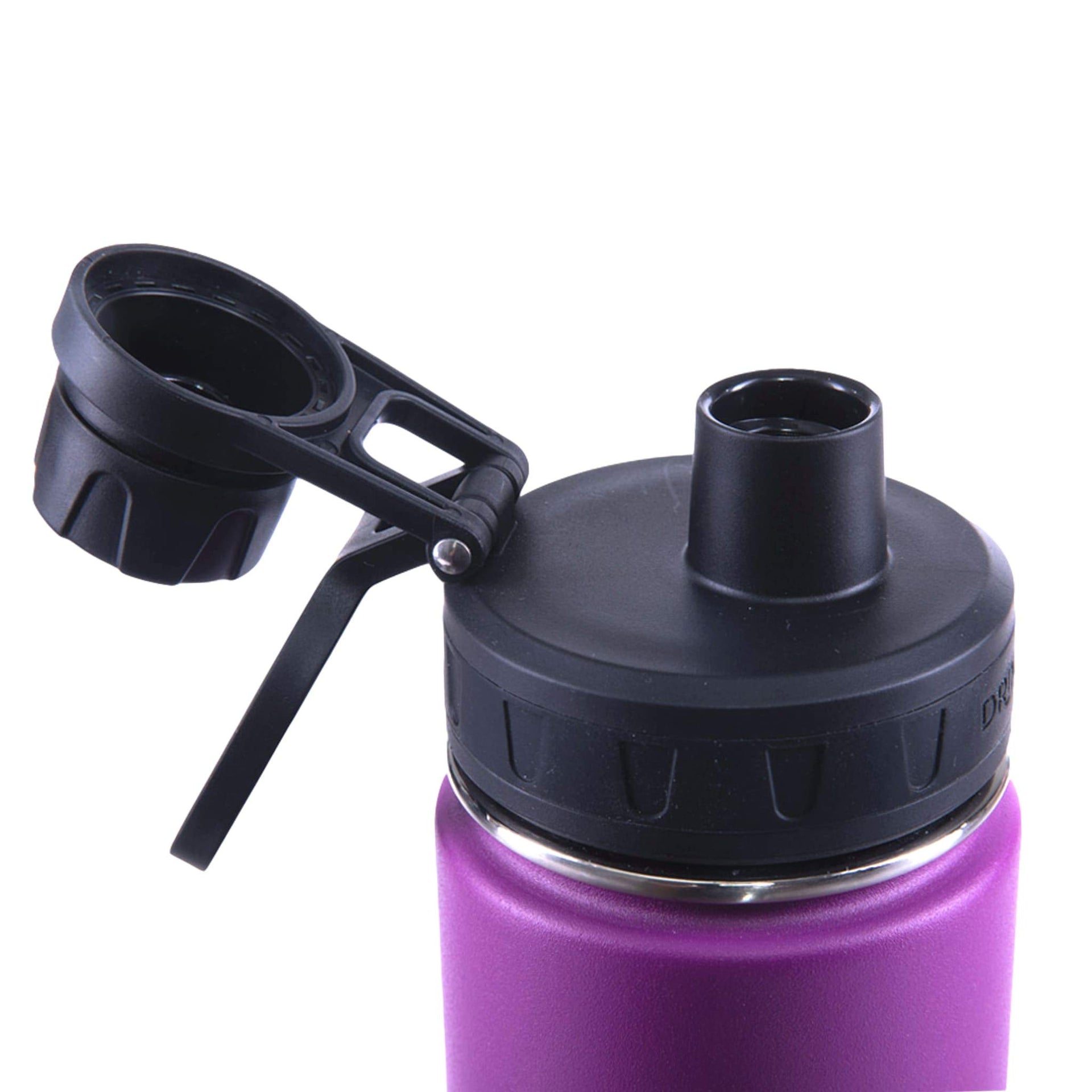Stainless Steel Water Bottle Spout Lid Vacuum Insulated Double Wall Water Bottle Wide Mouth