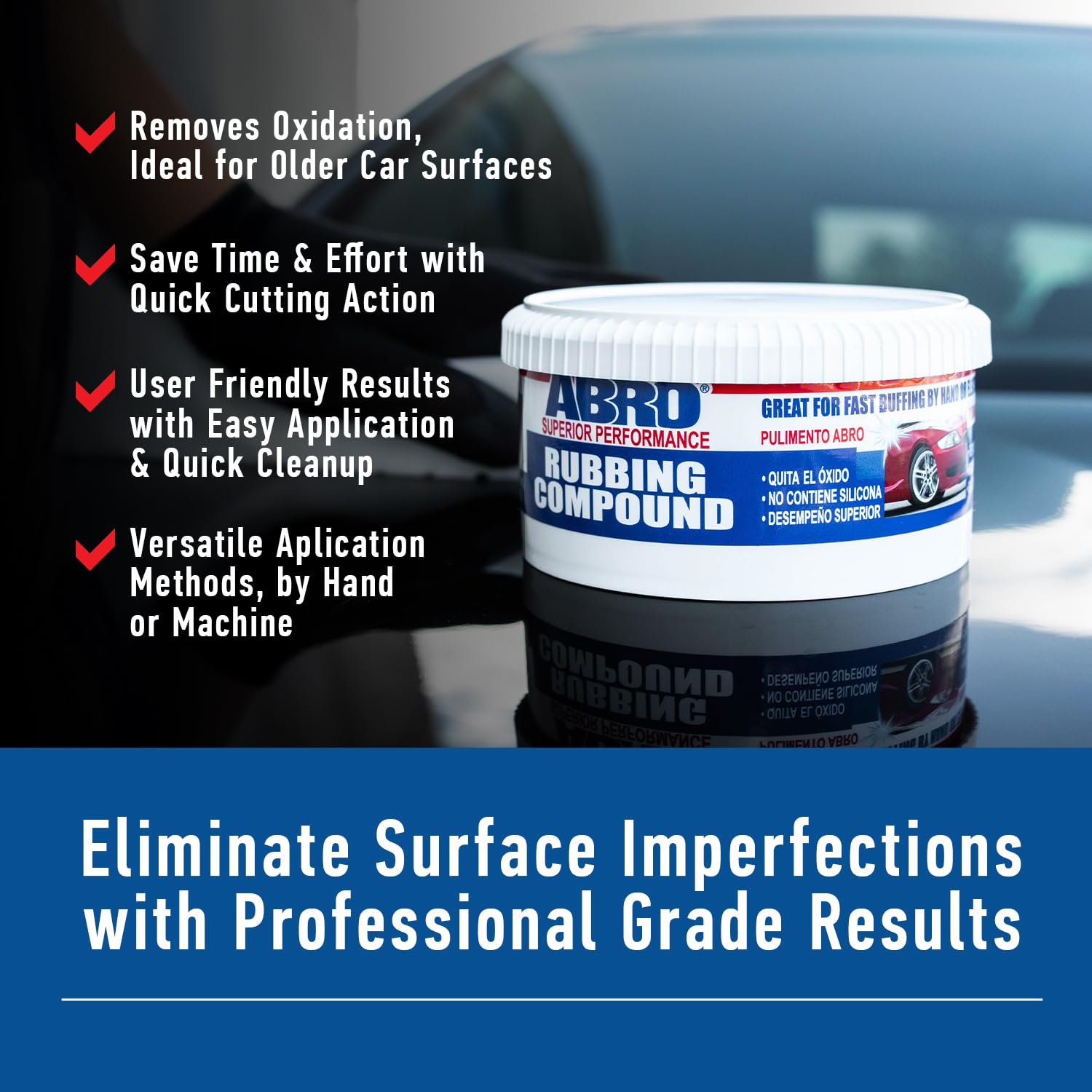 Rubbing Compound 10 oz (10 Ounce)
