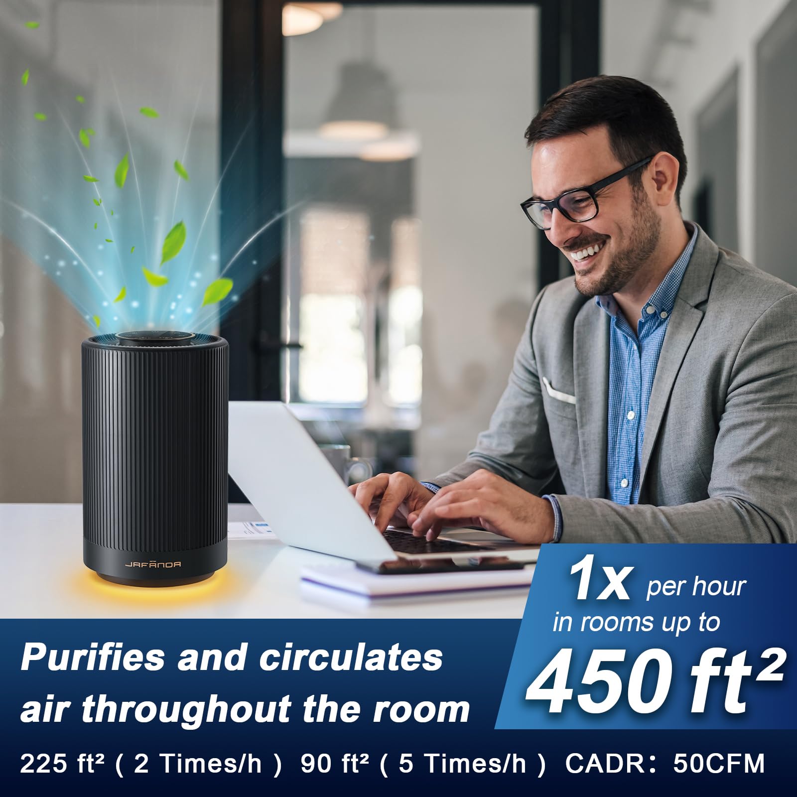 Jafanda Air Purifiers for Home Bedroom