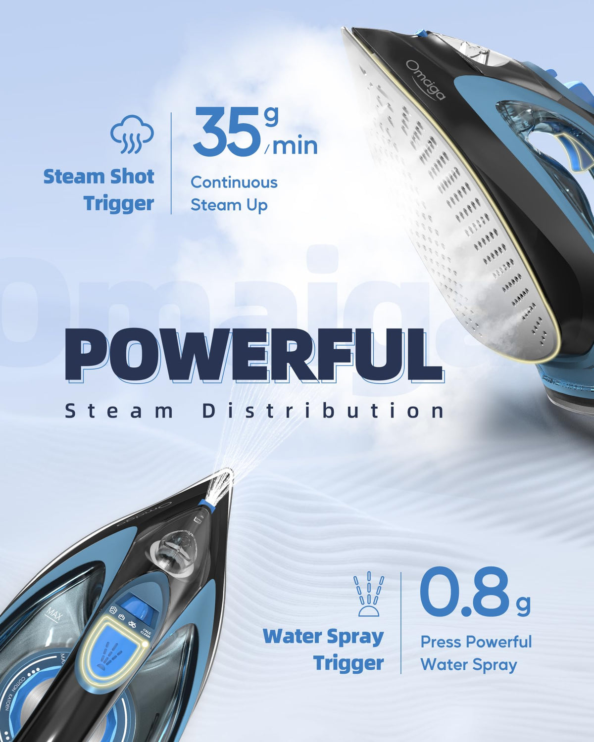 Steam Iron for Clothes