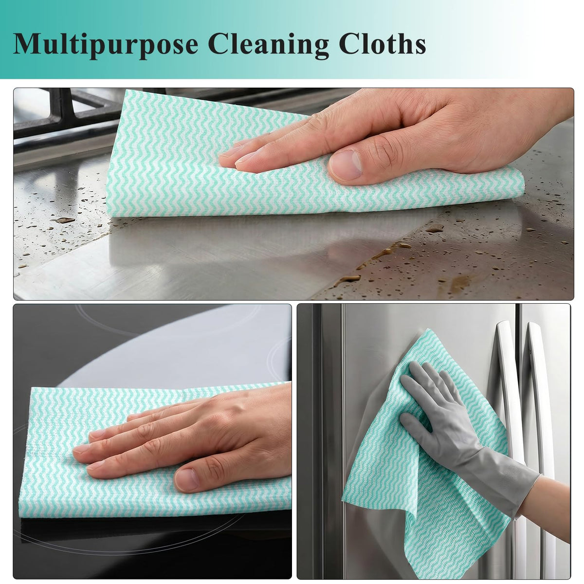 Disposable Dish Cloth and Cleaning Handi Wipes (100 Count) - ModHome Supplies