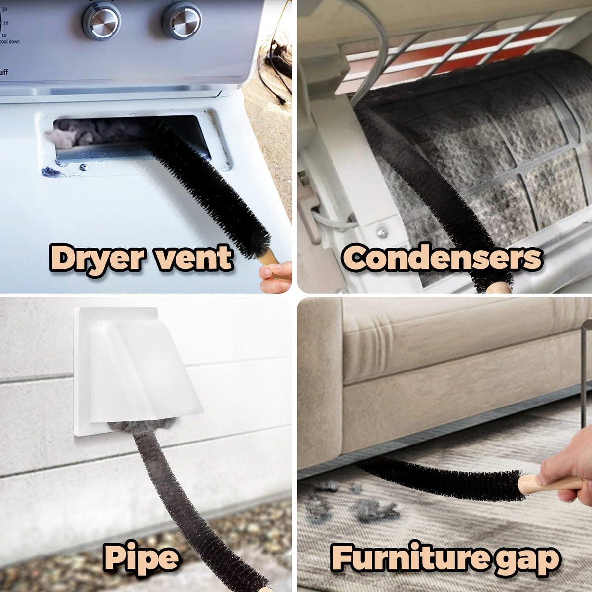 Dryer Vent Cleaner Kit (2 Count)