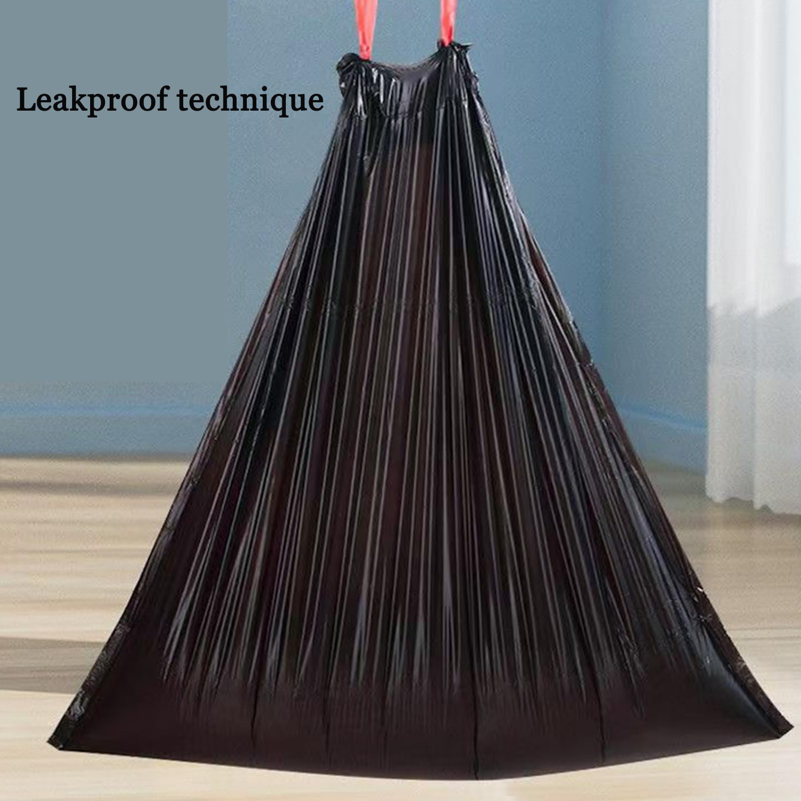 16 18 Gallon Black Drawstring Trash Bags (60 Count)