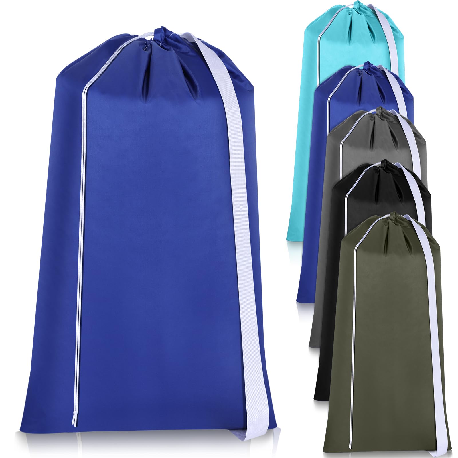 10 Pcs Nylon Extra Large Laundry Bag