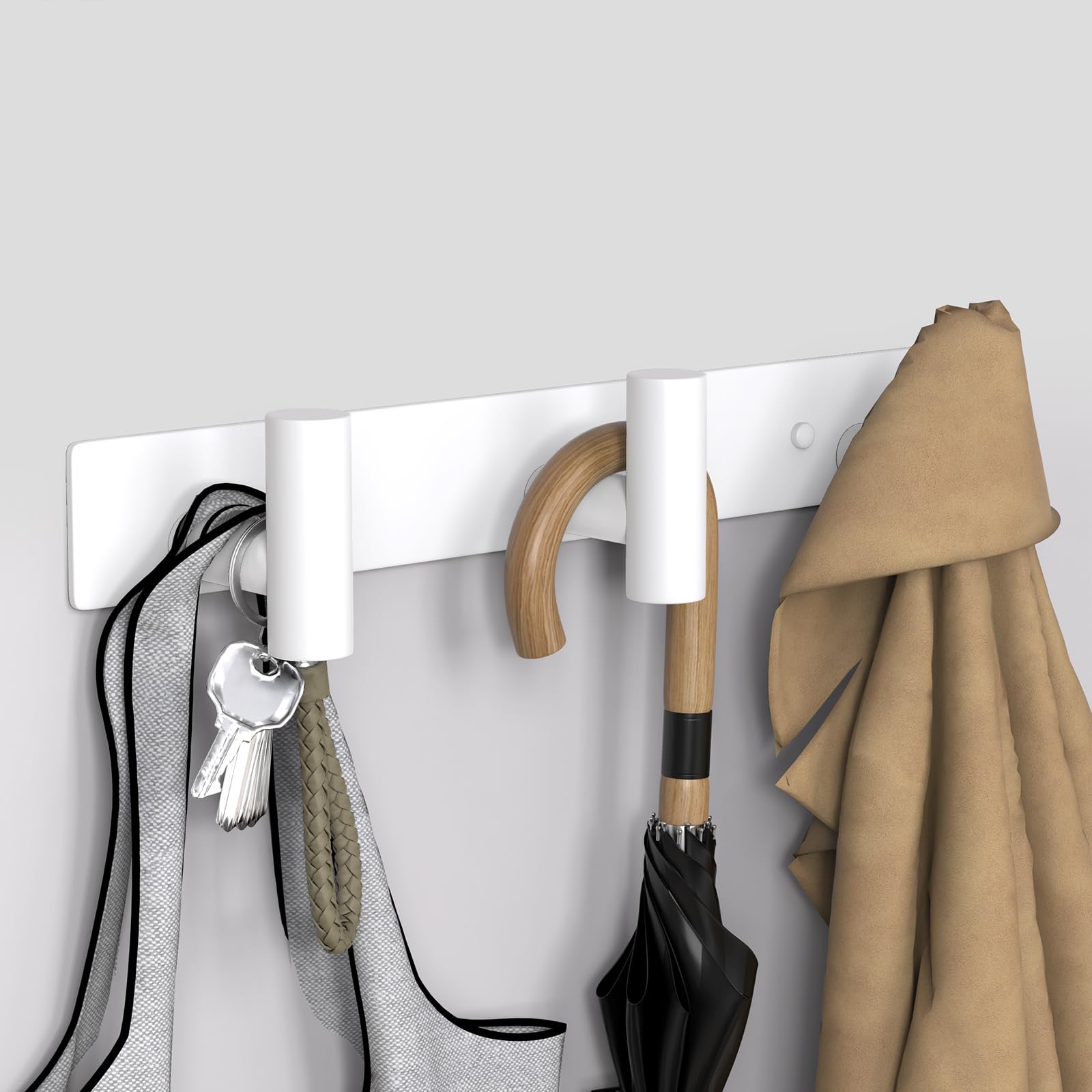 Hat and Coat Wall Mount Rack (2 Count)