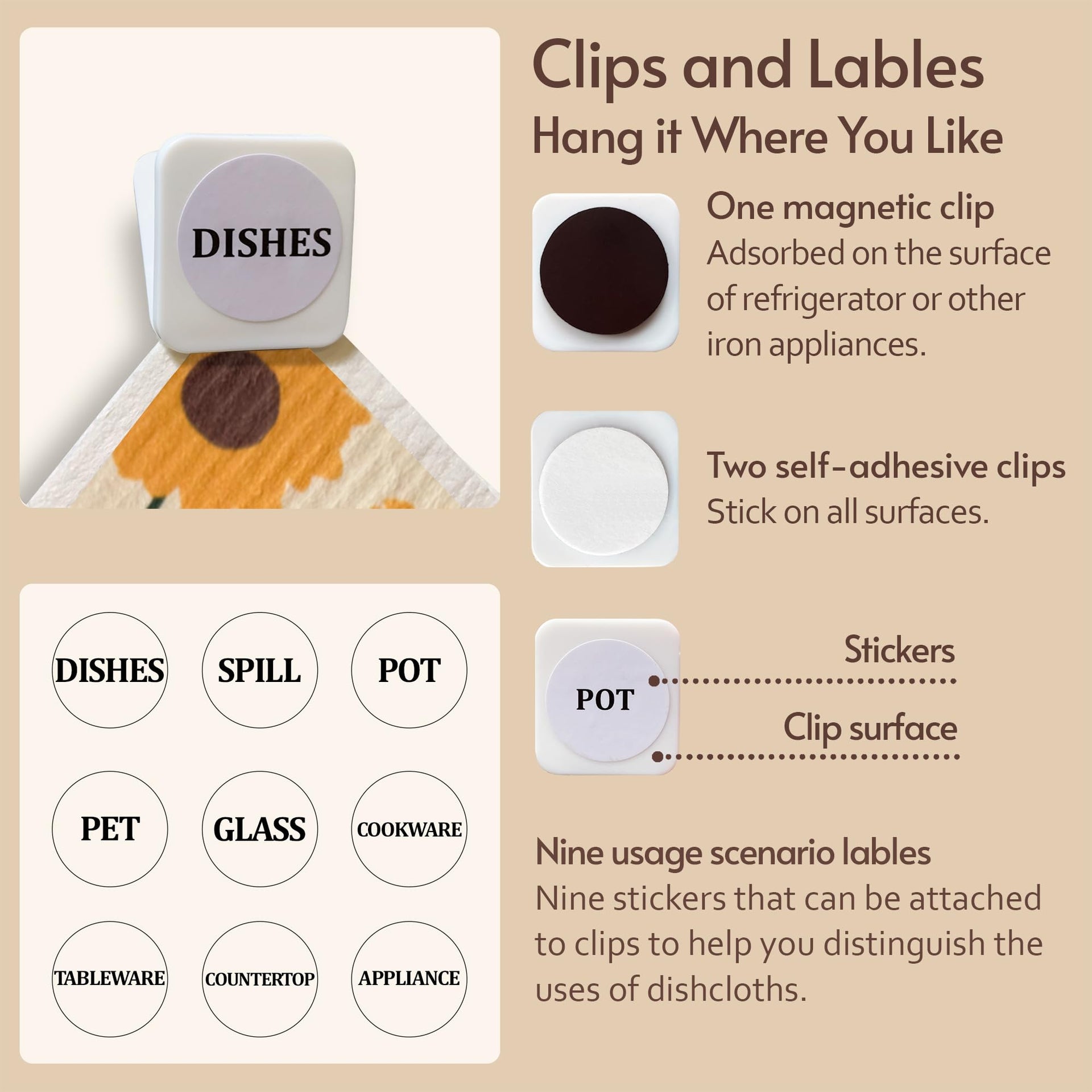 Swedish Dishcloths for Kitchen (8 Count)