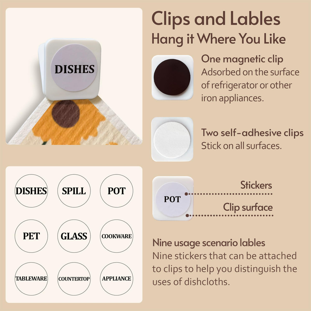 Swedish Dishcloths for Kitchen (8 Count)