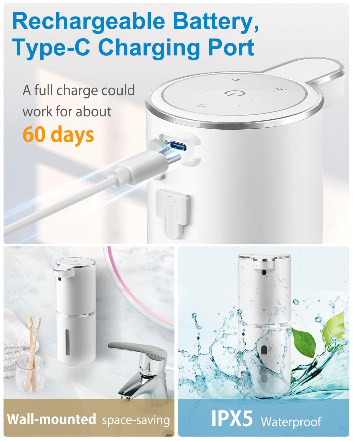 Automatic Foaming Soap Dispenser