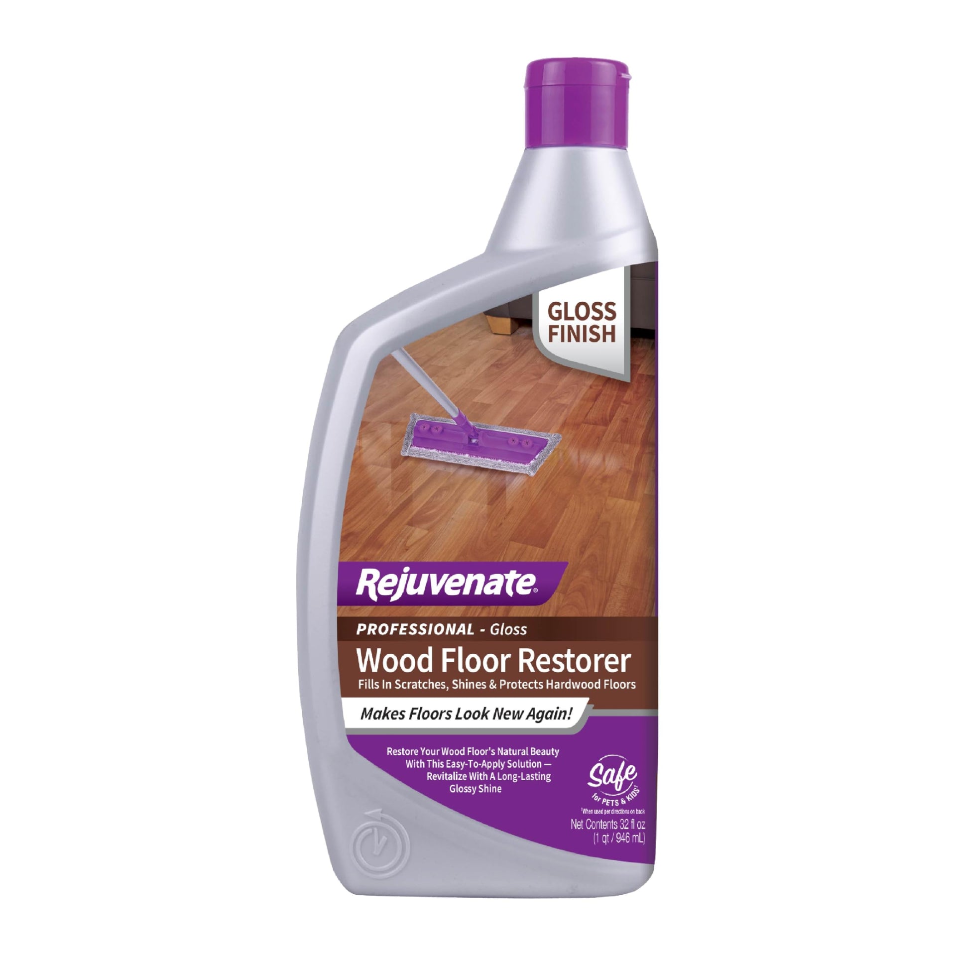 Professional Wood Floor Restorer Fills Scratches (32 Fl Oz)