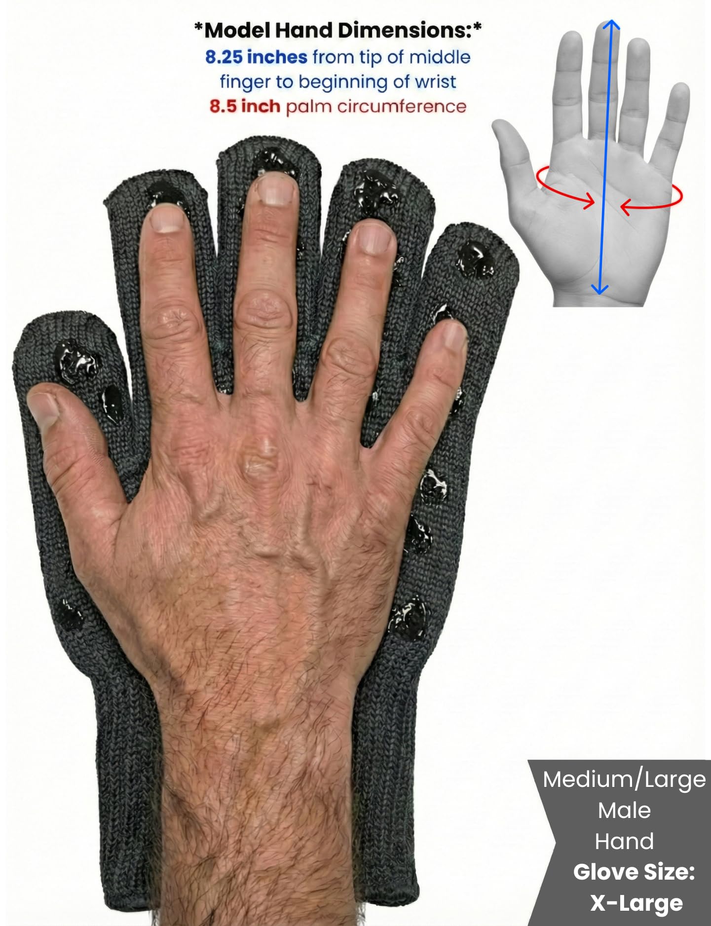Oven Gloves with Fingers