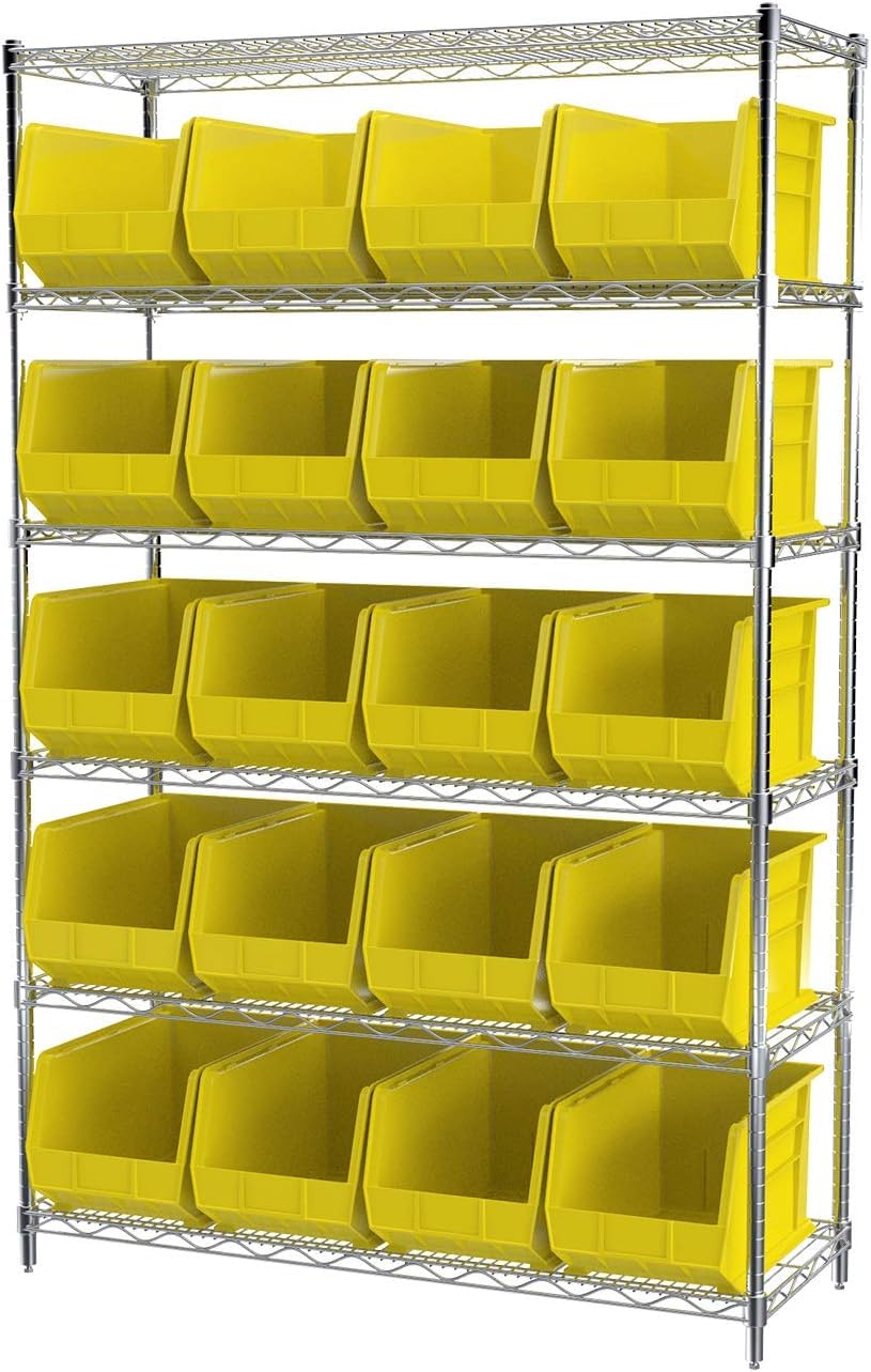 30260 AkroBins Plastic Storage Bins (6 Count)