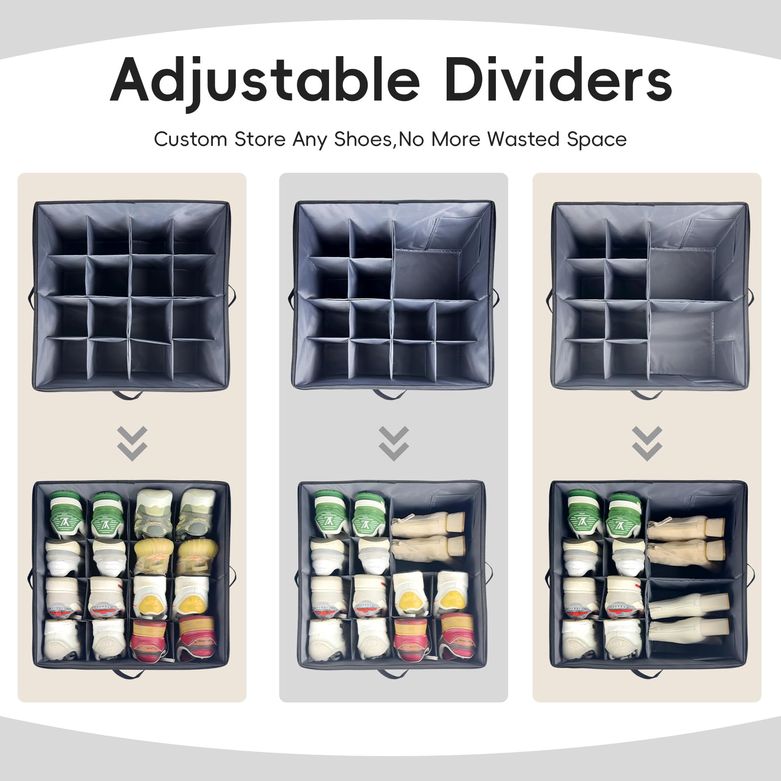 Shoe Organizer Box 2 Pack (2 Count)