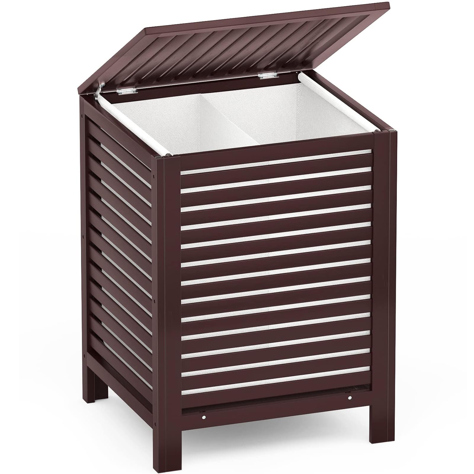 Bamboo Laundry Hamper with Lid
