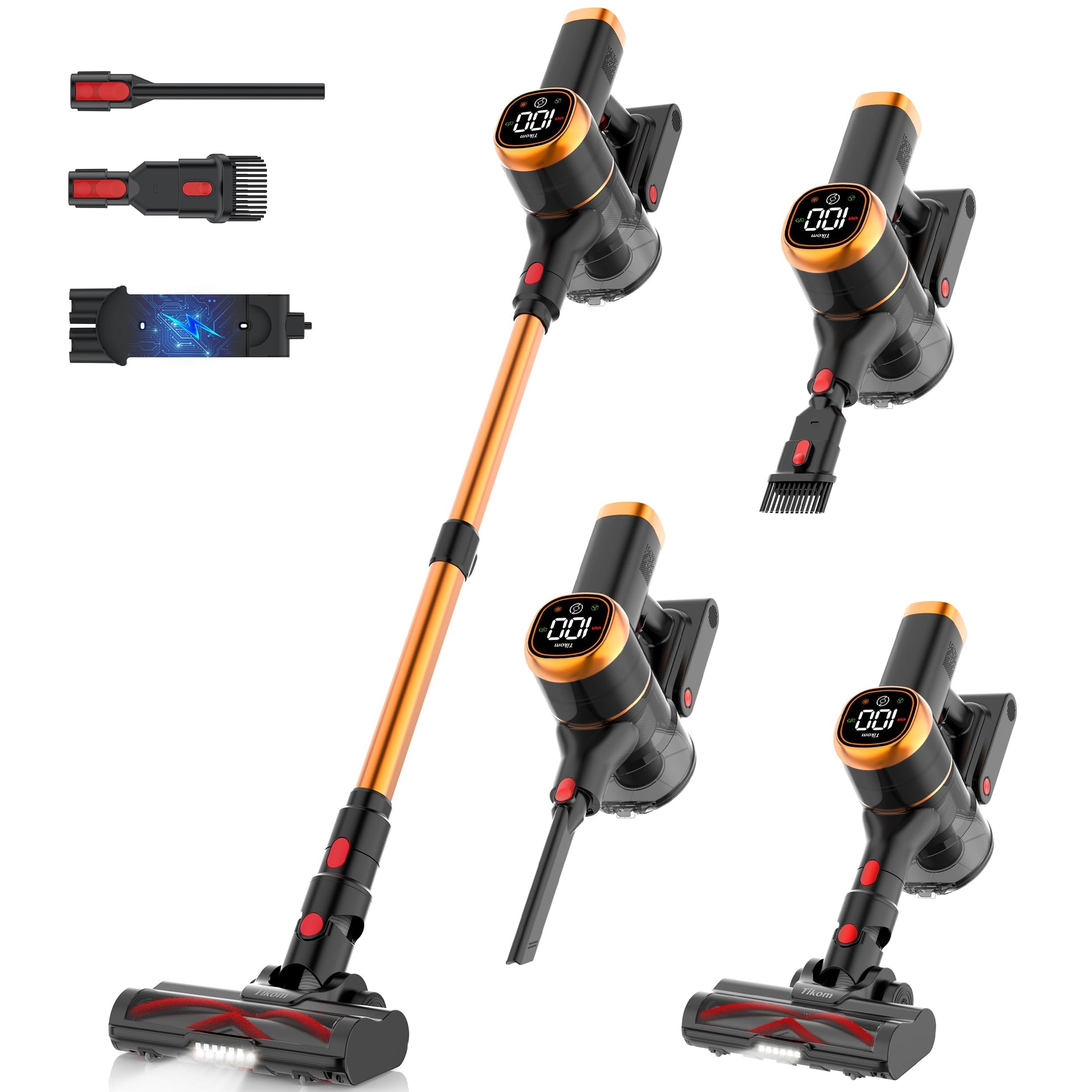 V500 Cordless Vacuum Cleaner for Home