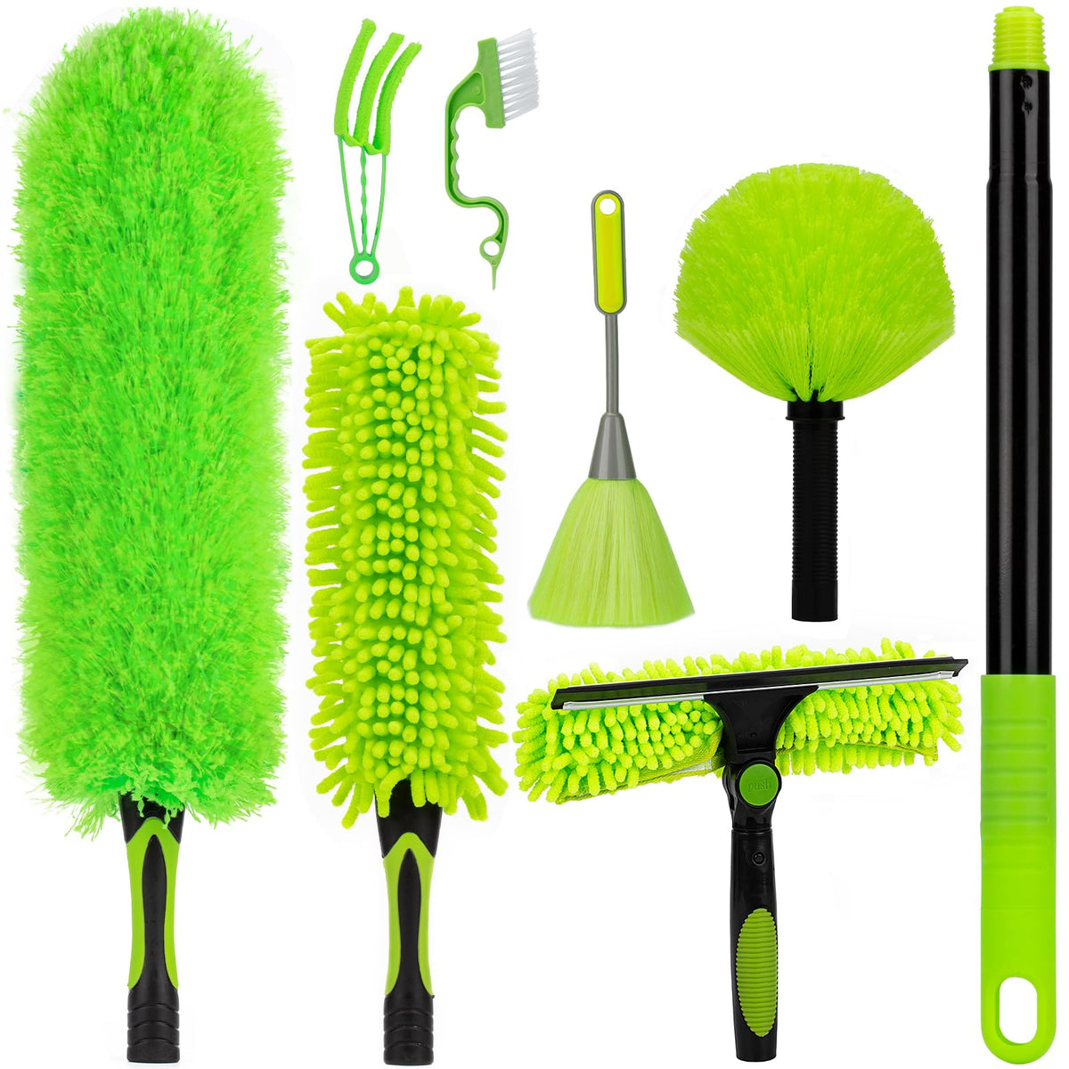 8 Ft Microfiber Duster with Extension Pole
