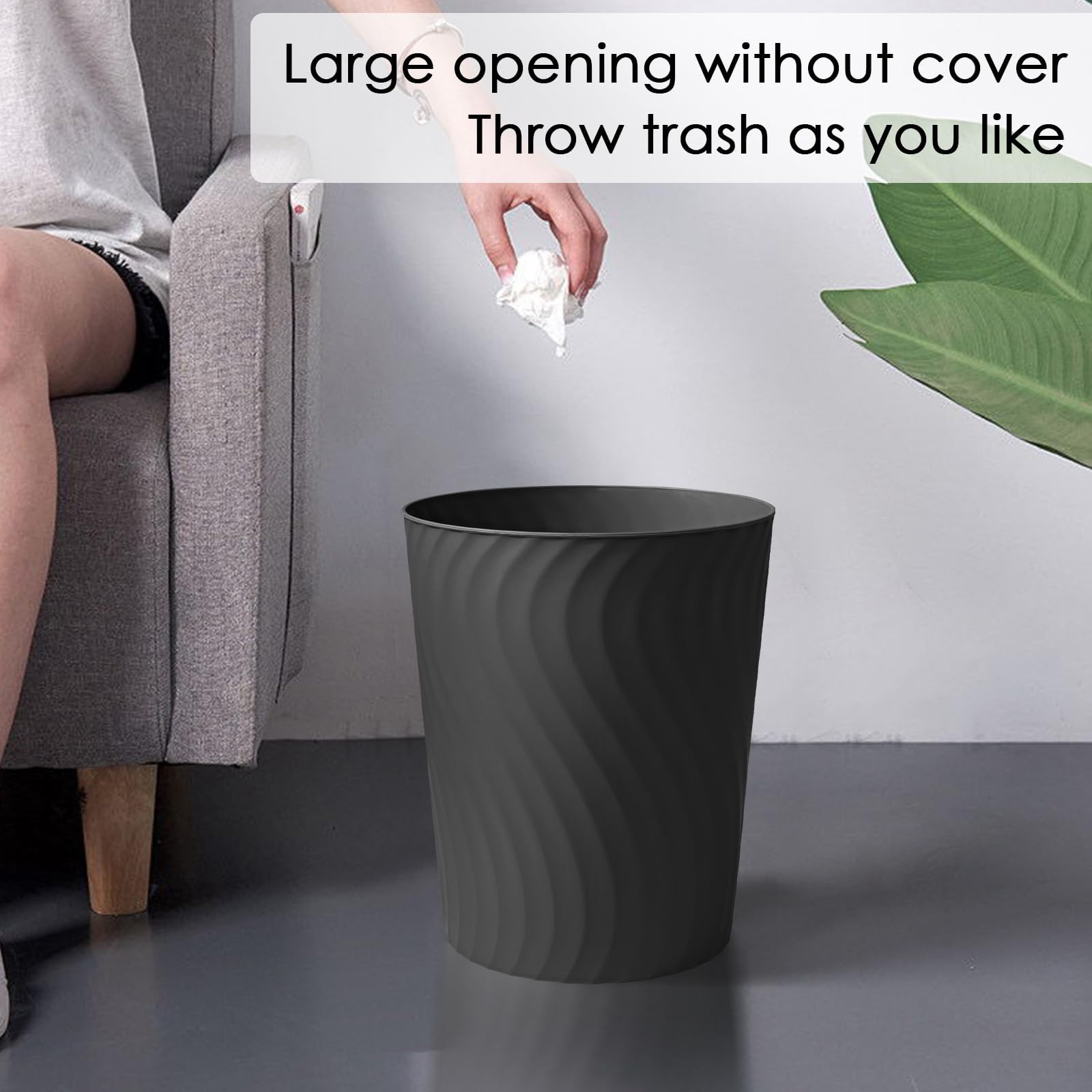 Small Trash Can (6 Count)
