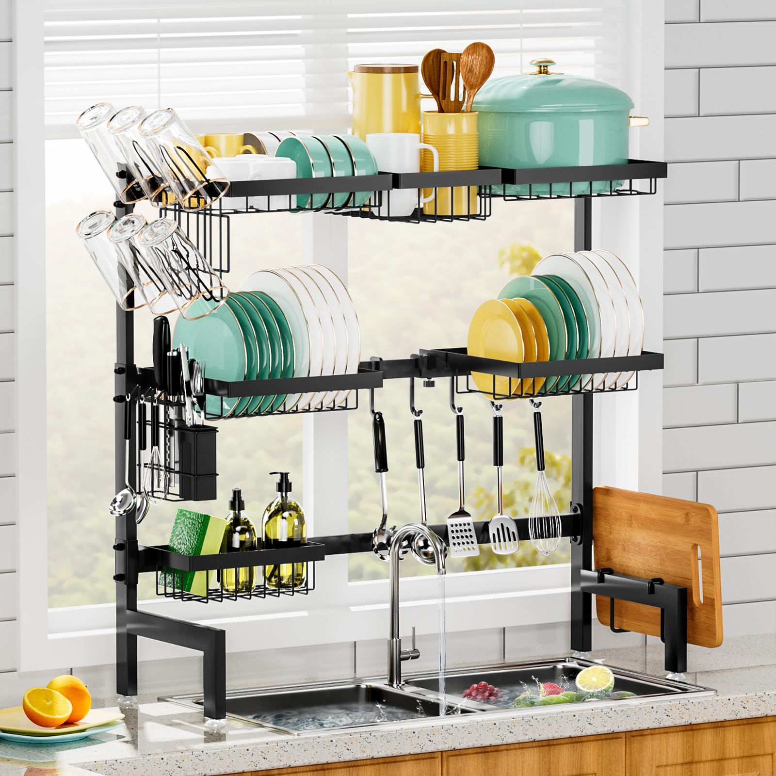Over The Sink Dish Drying Rack
