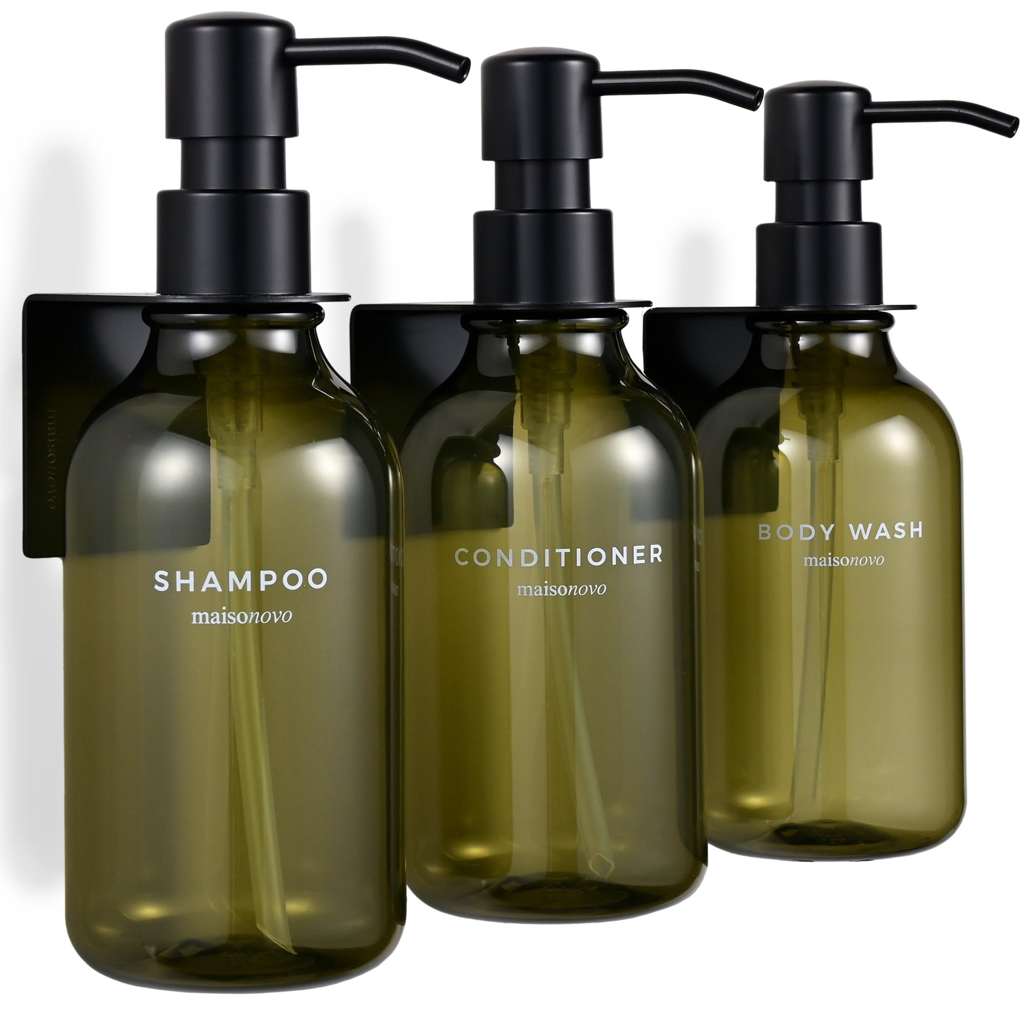 Shampoo and Conditioner Dispenser (3 Count)