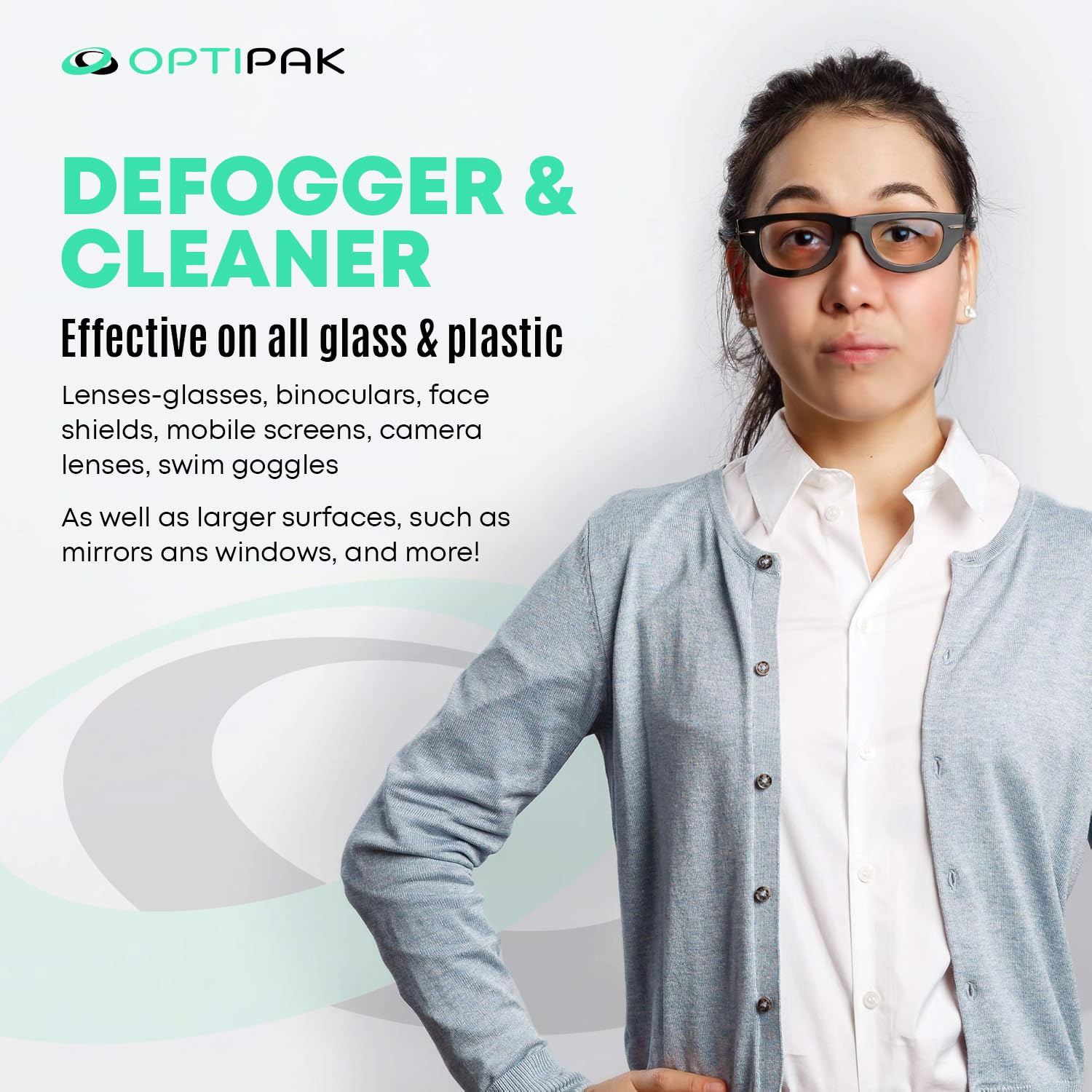Anti-Fog Pre-moistened Wipes for Glasses, Binoculars, Face Shields, Ski Masks or Swim Goggles - Prevents Fogging on Plastic Eyeglasses, Mirrors & Lenses (350pk 3count) (3 Count)