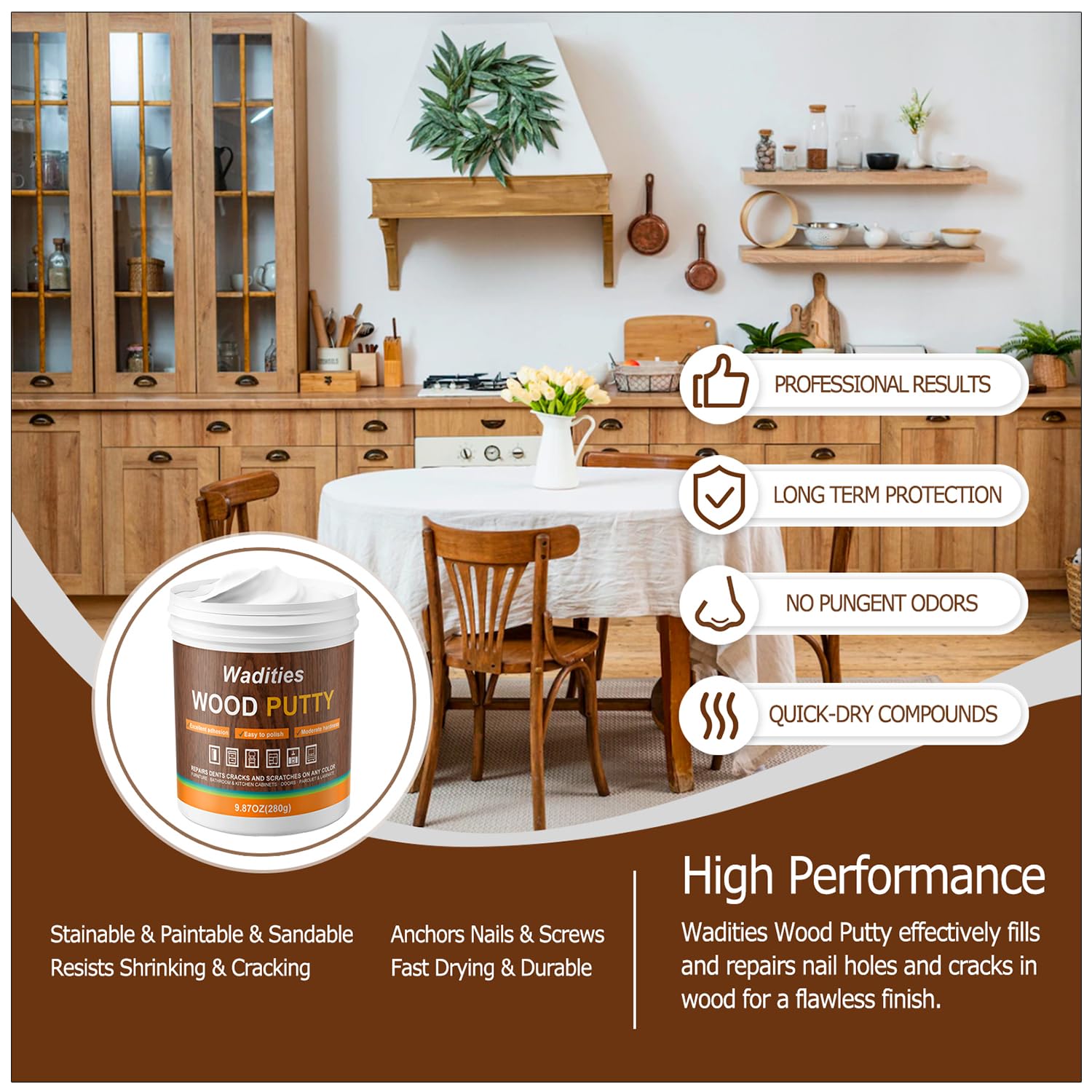 White Wood Filler (9.87 Ounce)