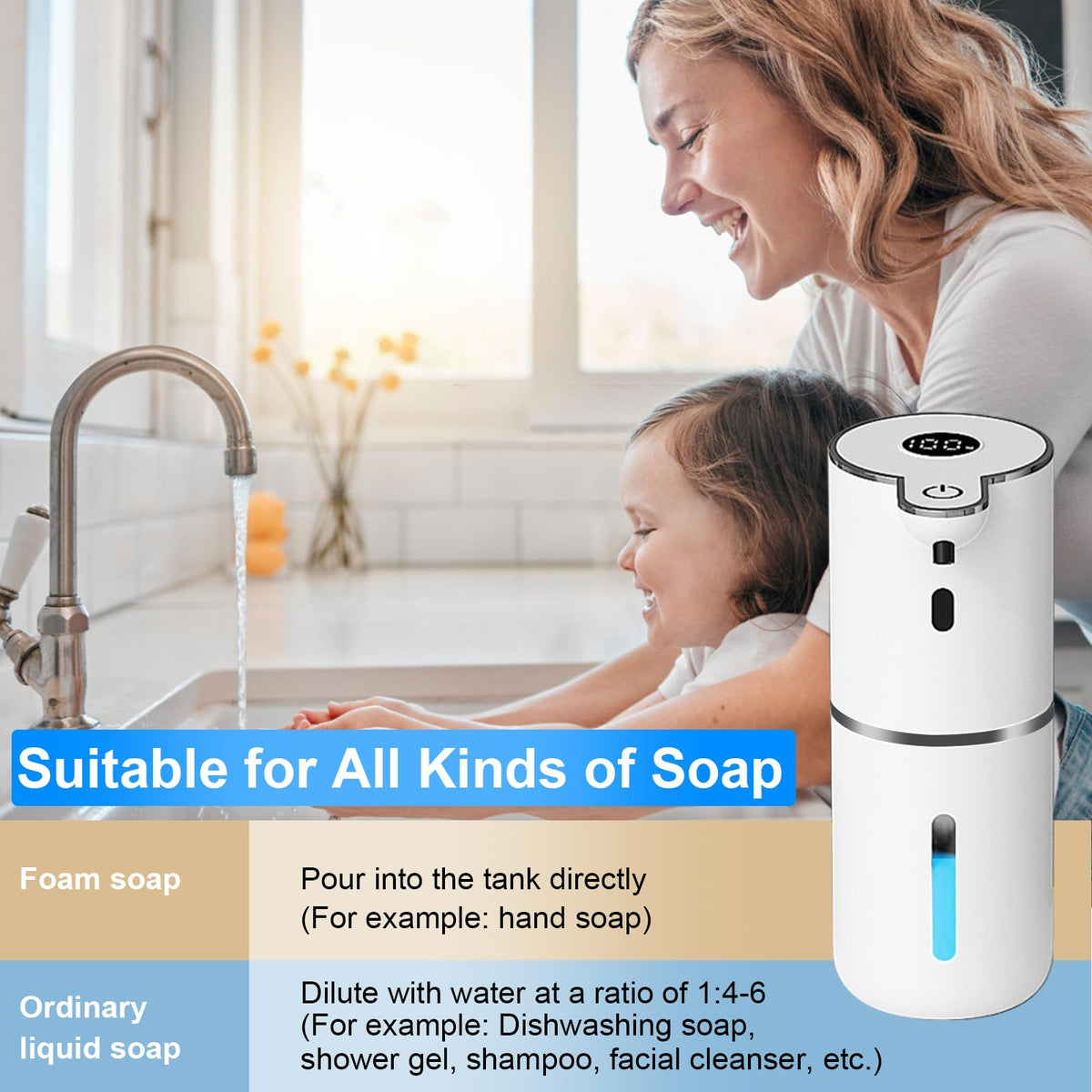 Automatic Foaming Soap Dispenser Touchless