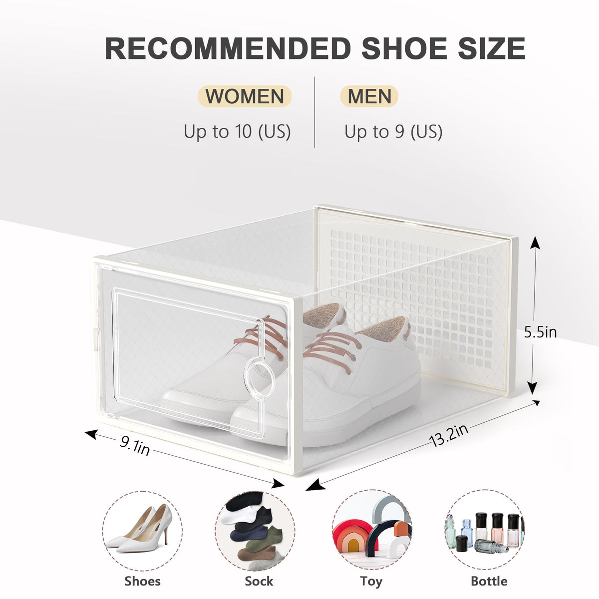 12 Pack Large Shoe Boxes (12 Count)