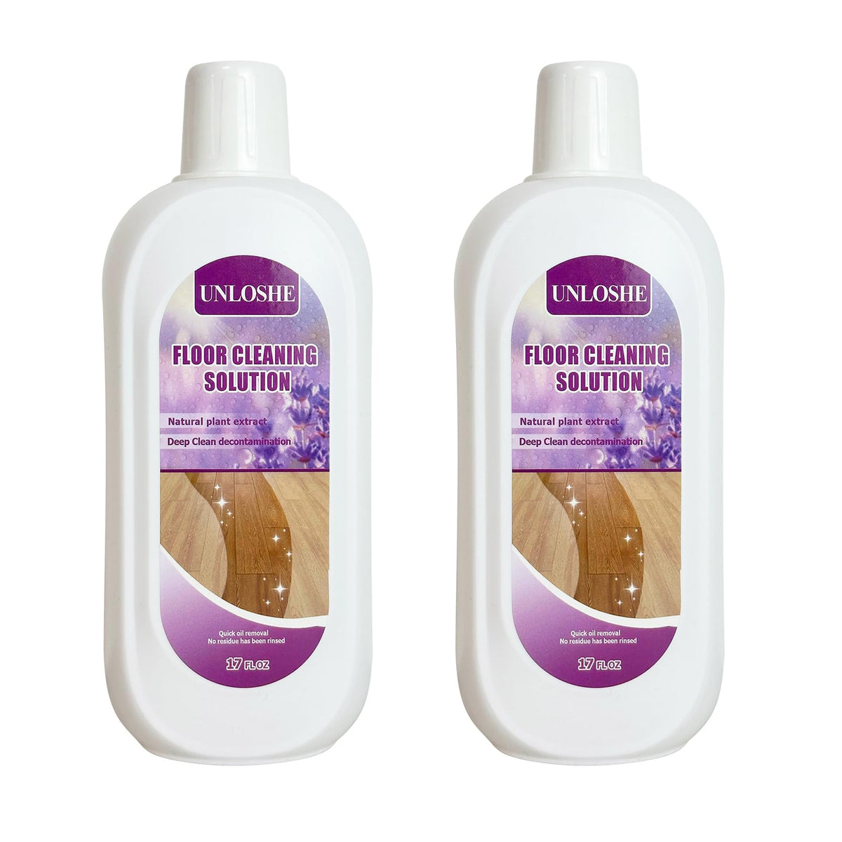 Floor Cleaning Solution for Robot Vacuum Mops (34 Fl Oz)