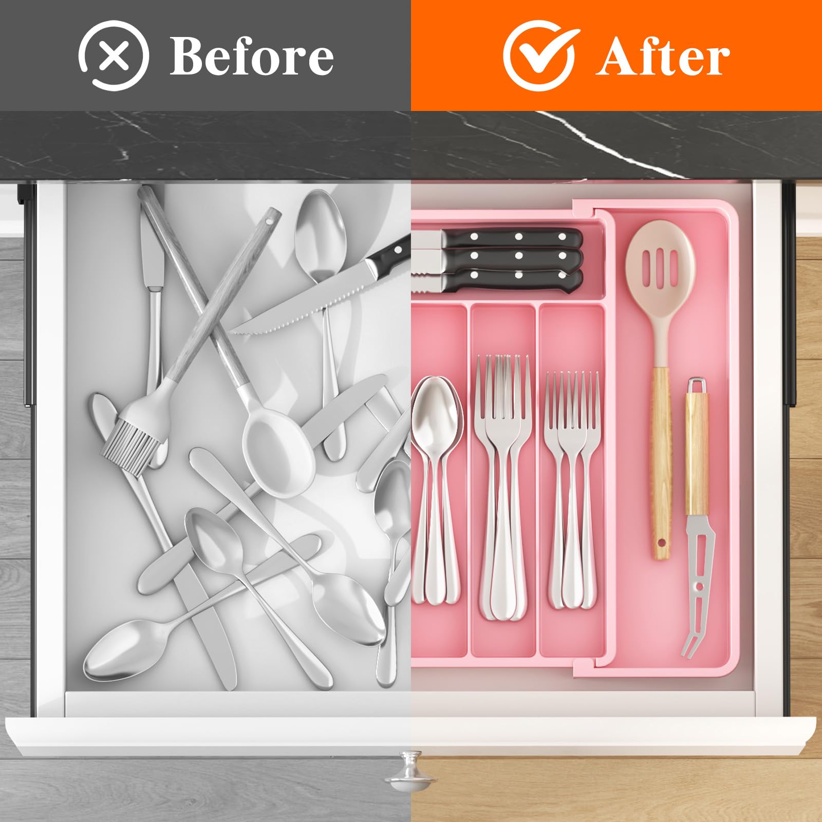 Silverware Drawer Organizer