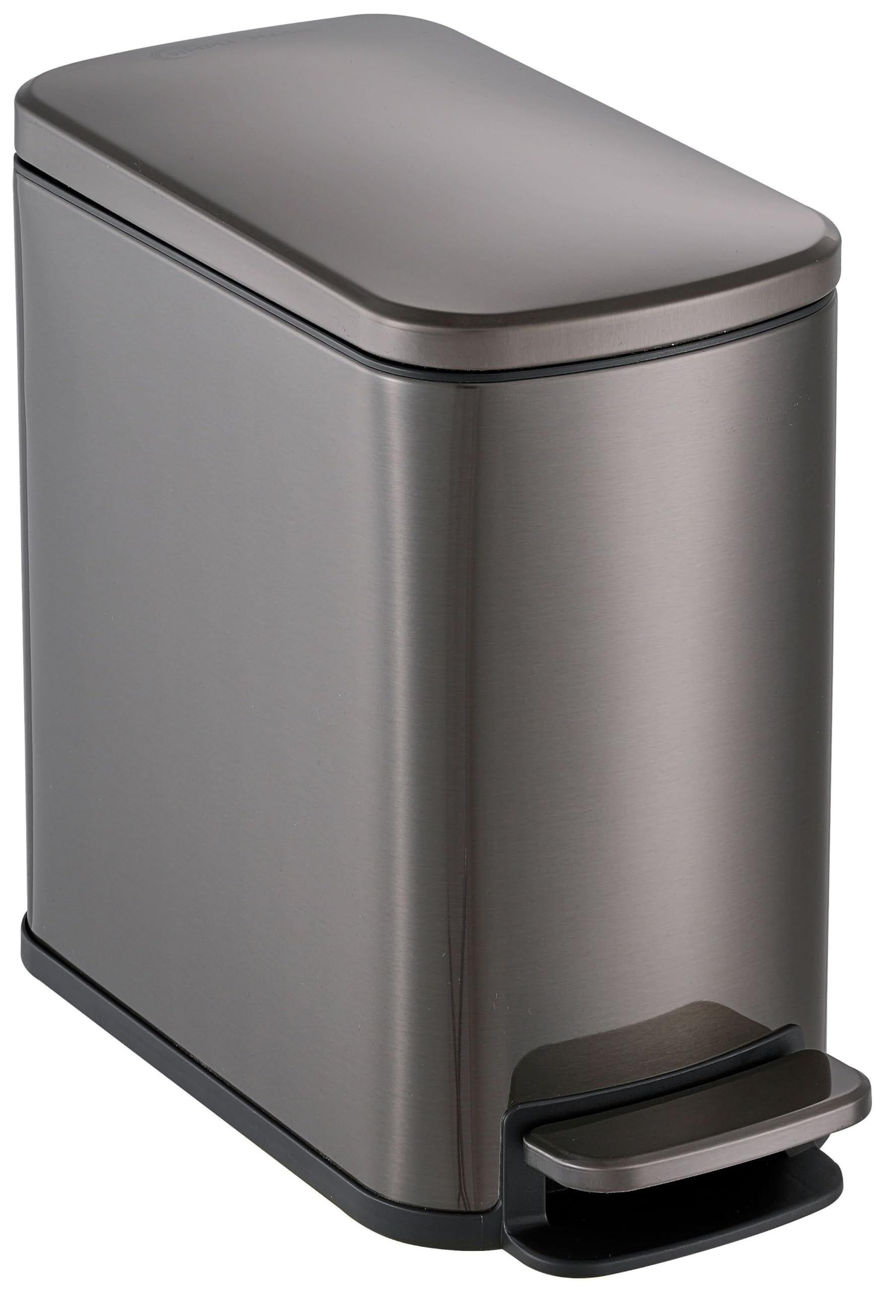 6L 1.6G Stainless Steel Bathroom Trash Can with Hands