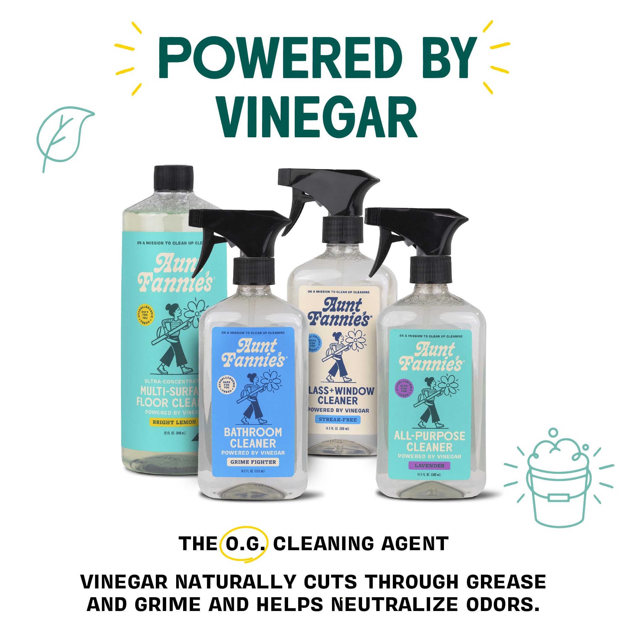 Ultra Concentrated Vinegar Floor Cleaner (96 Fl Oz) - ModHome Supplies