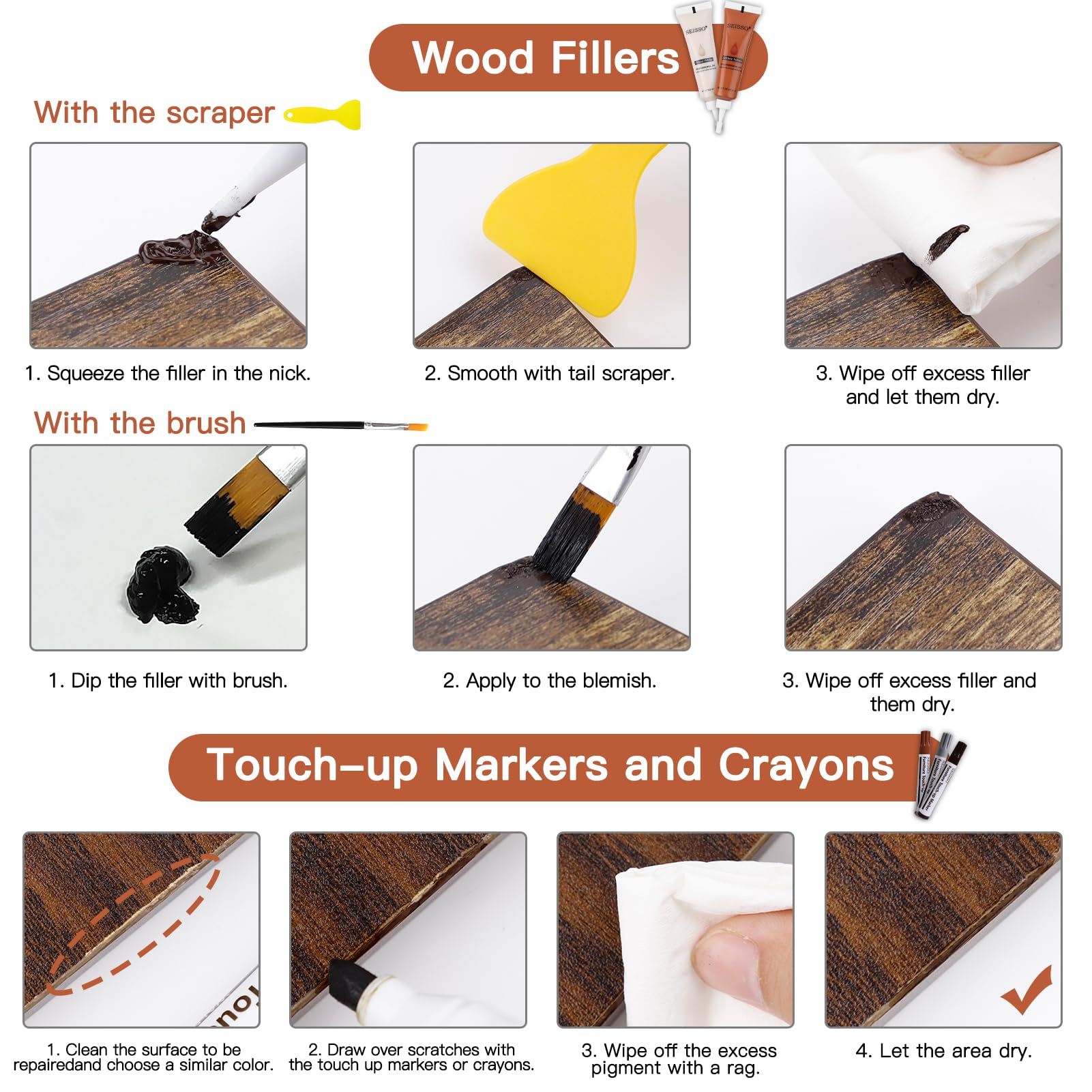 Wood Furniture Repair Kit (42 Ounce)