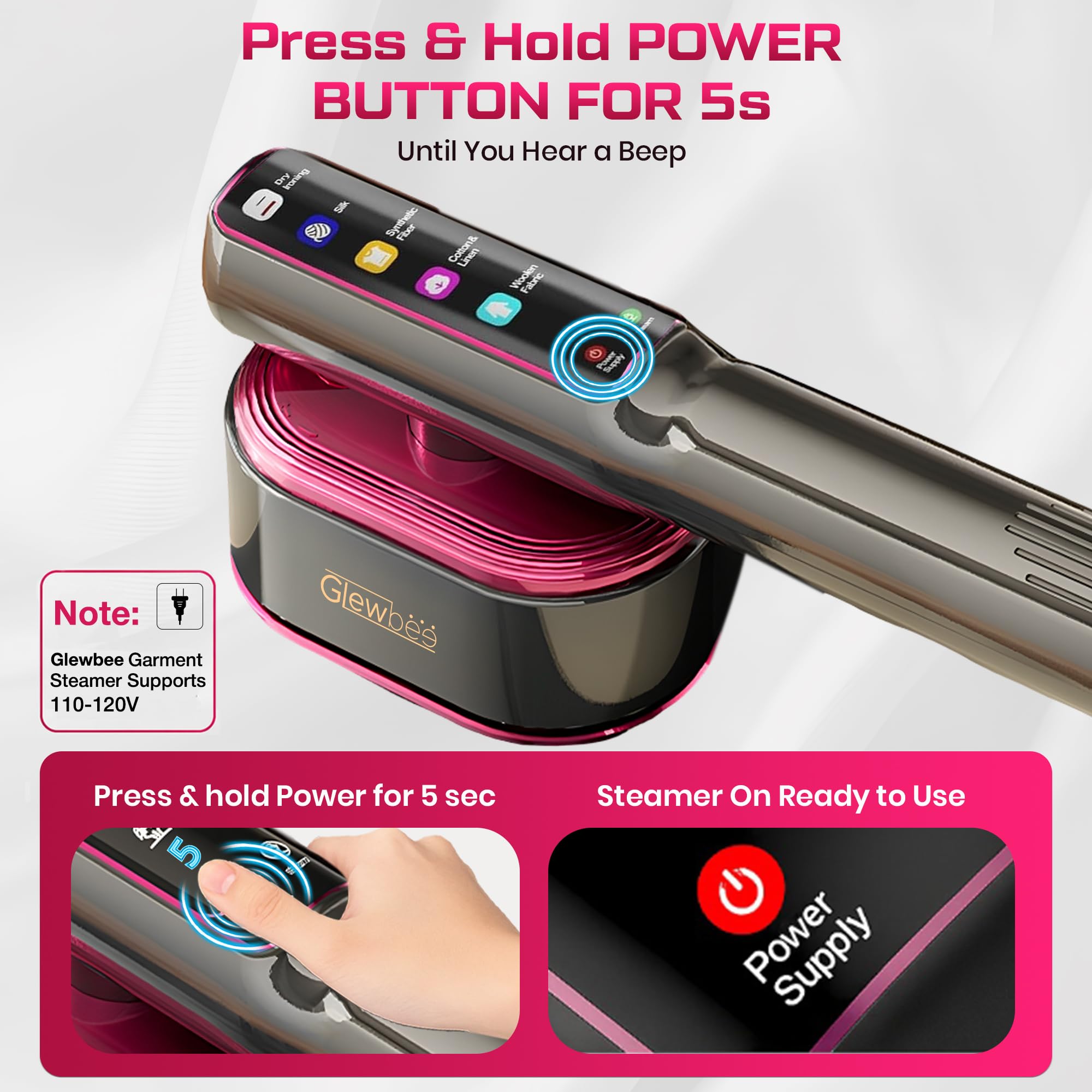 Travel Steamer for Clothes