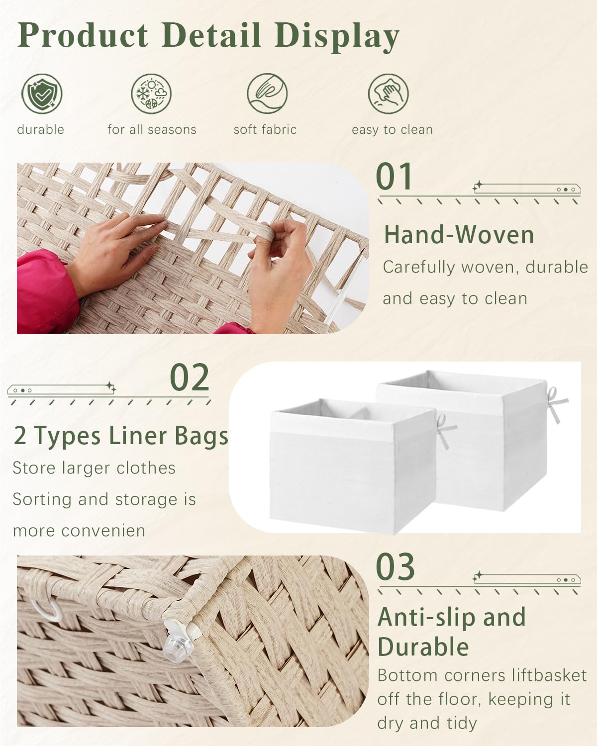 Storage Basket with Lid